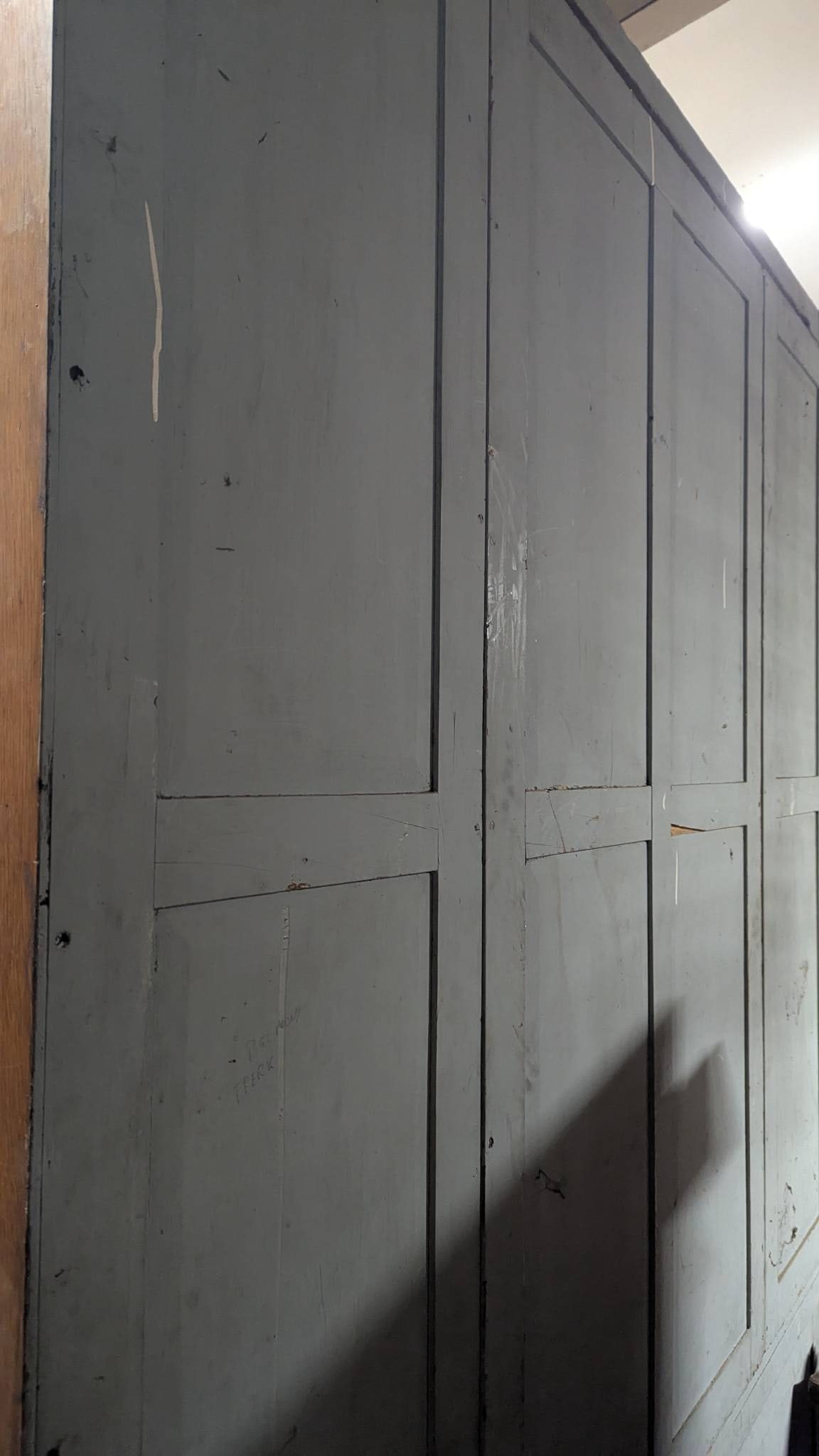 Victorian Oak Library Bookcase Cabinet Circa 1890 English - 13