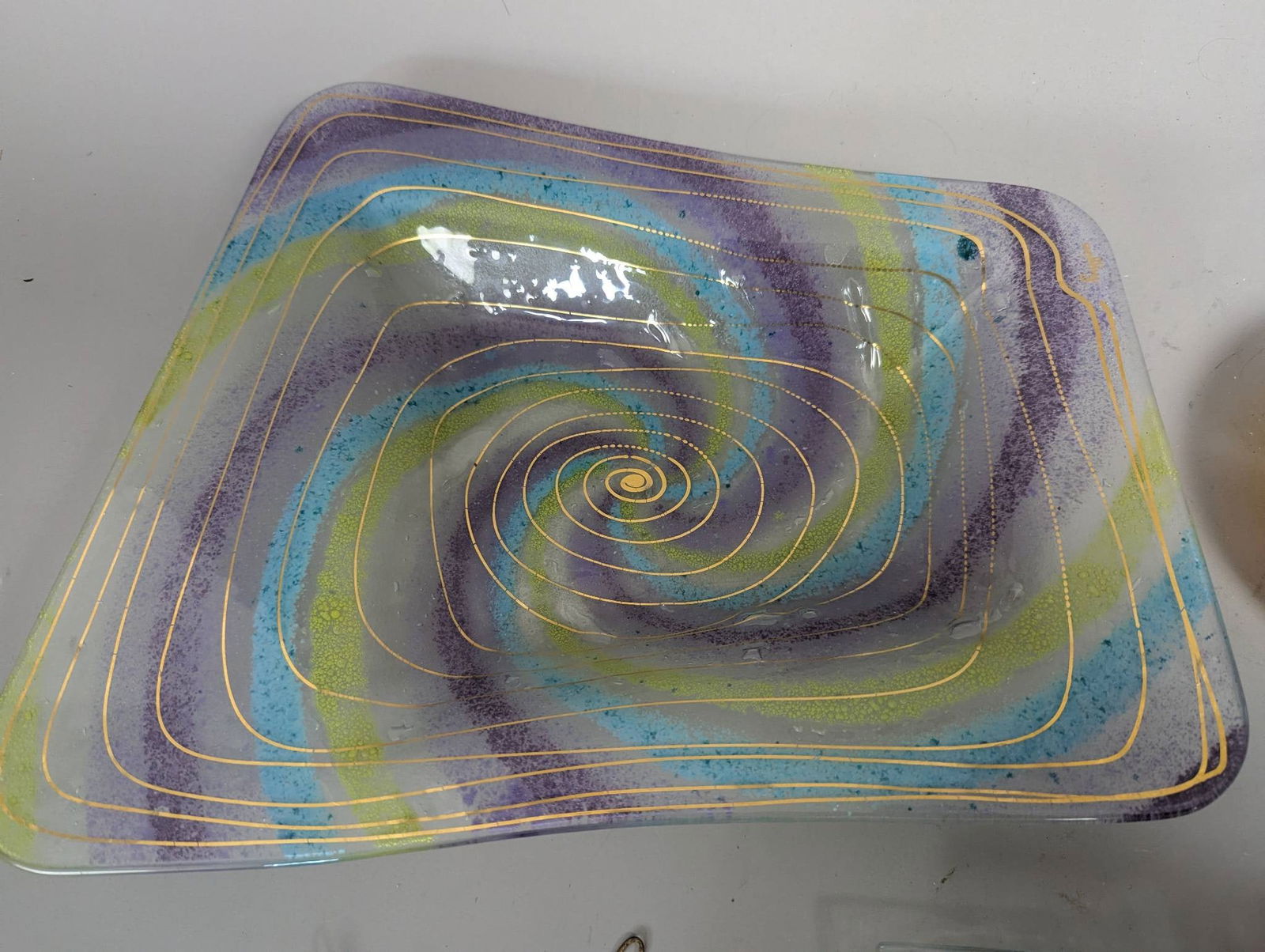 11 Higgins Art Glass Vases Bowls Dishes and Ashtrays - 3