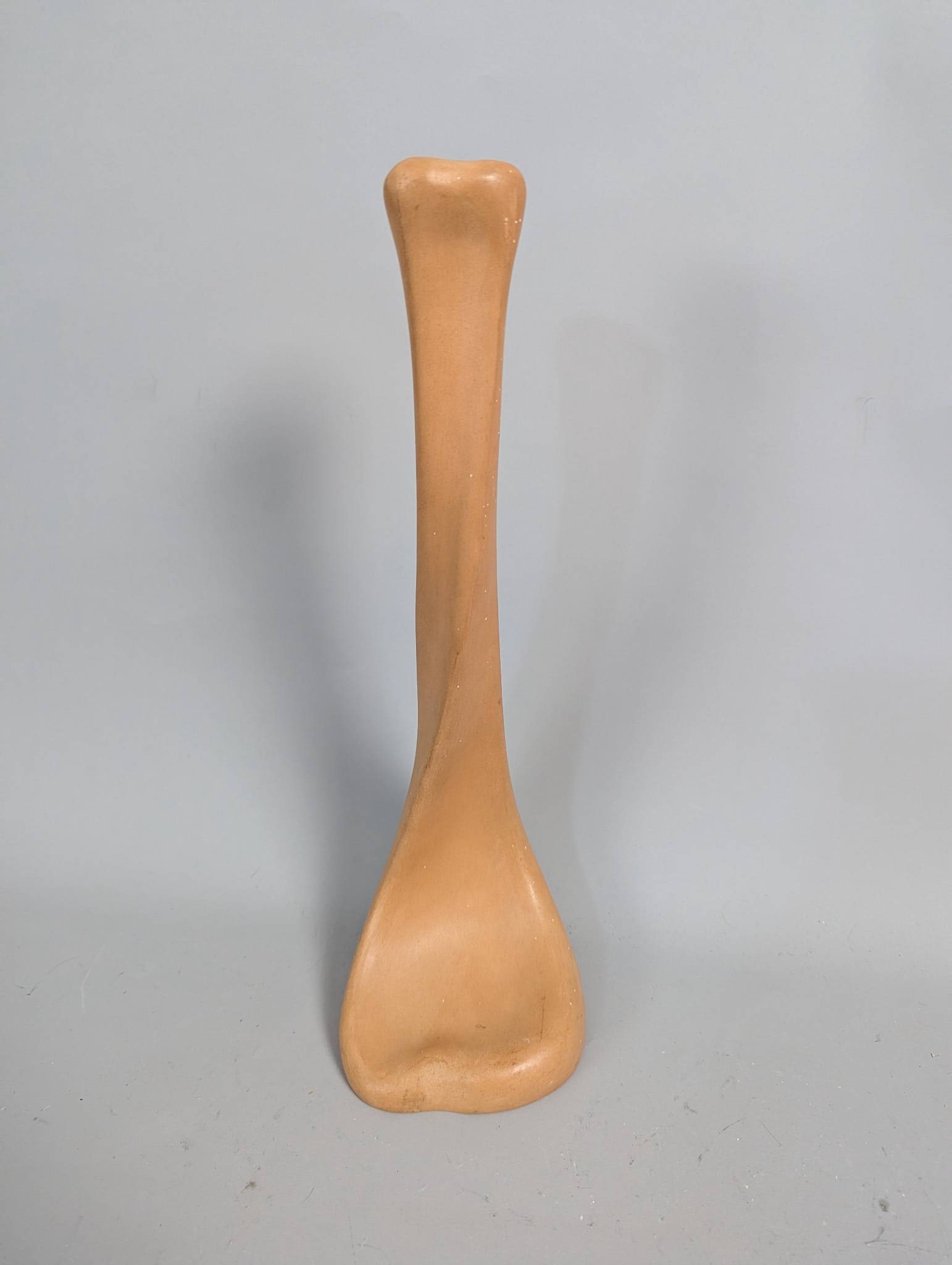 Elsa Peretti for Tiffany and Co Terracotta Bone Candlestick - 2