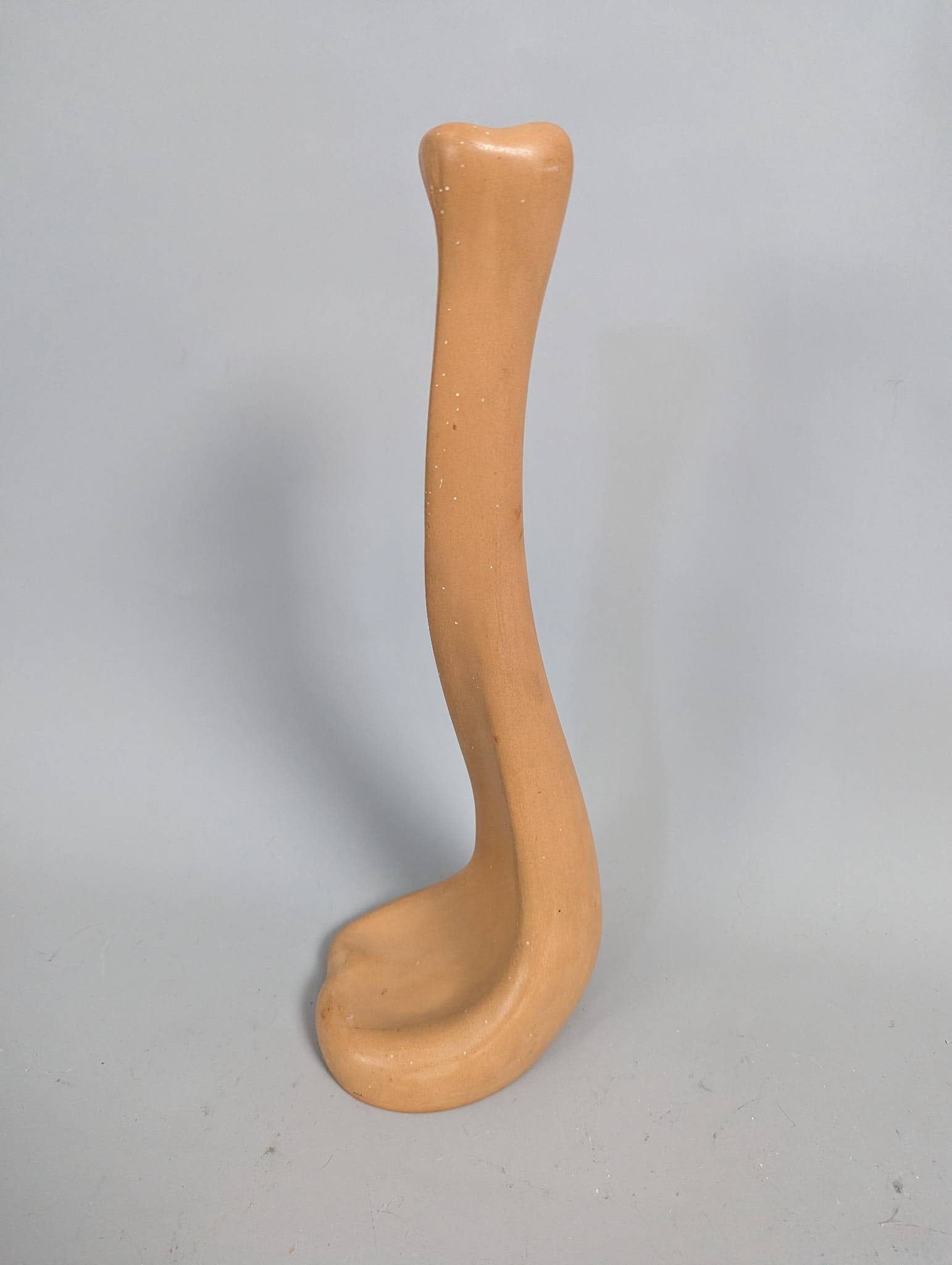 Elsa Peretti for Tiffany and Co Terracotta Bone Candlestick - 3