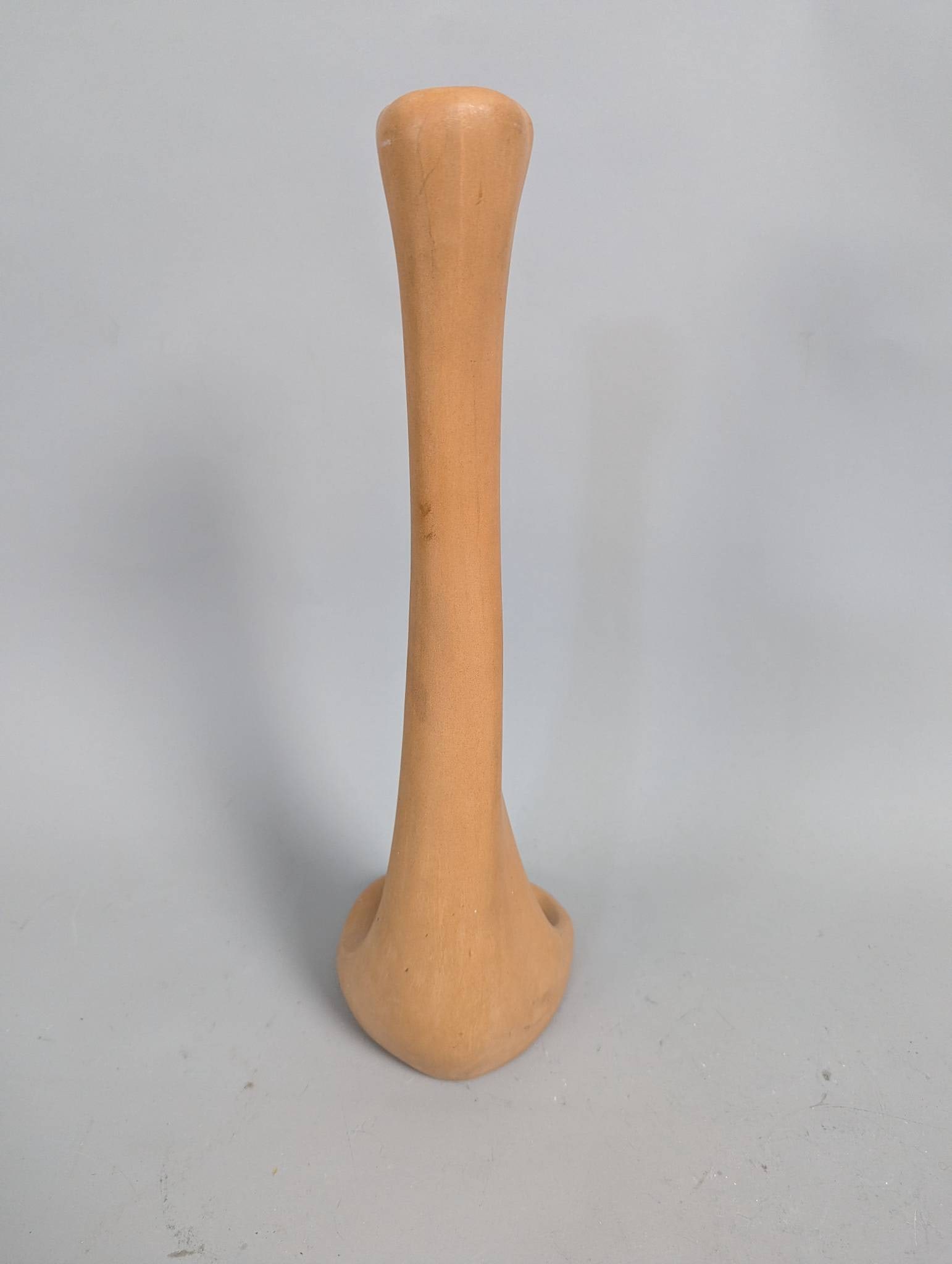 Elsa Peretti for Tiffany and Co Terracotta Bone Candlestick - 4