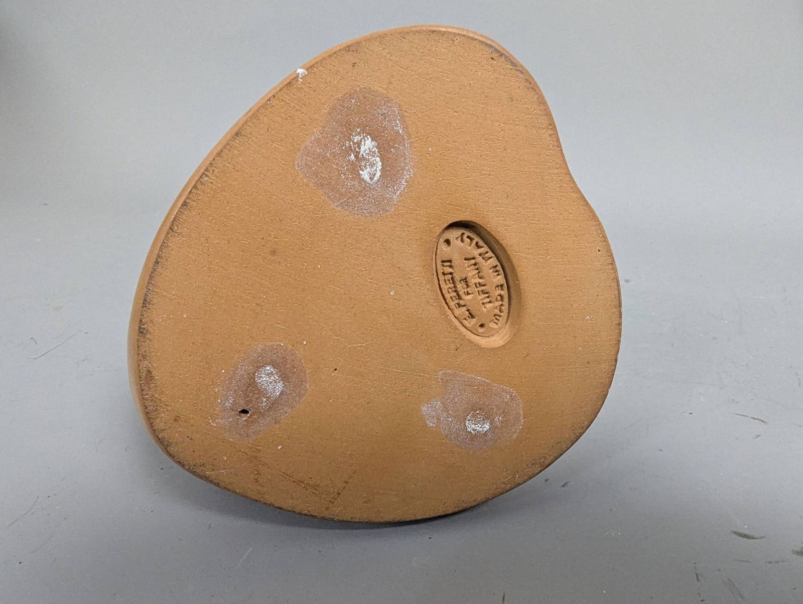 Elsa Peretti for Tiffany and Co Terracotta Bone Candlestick - 6