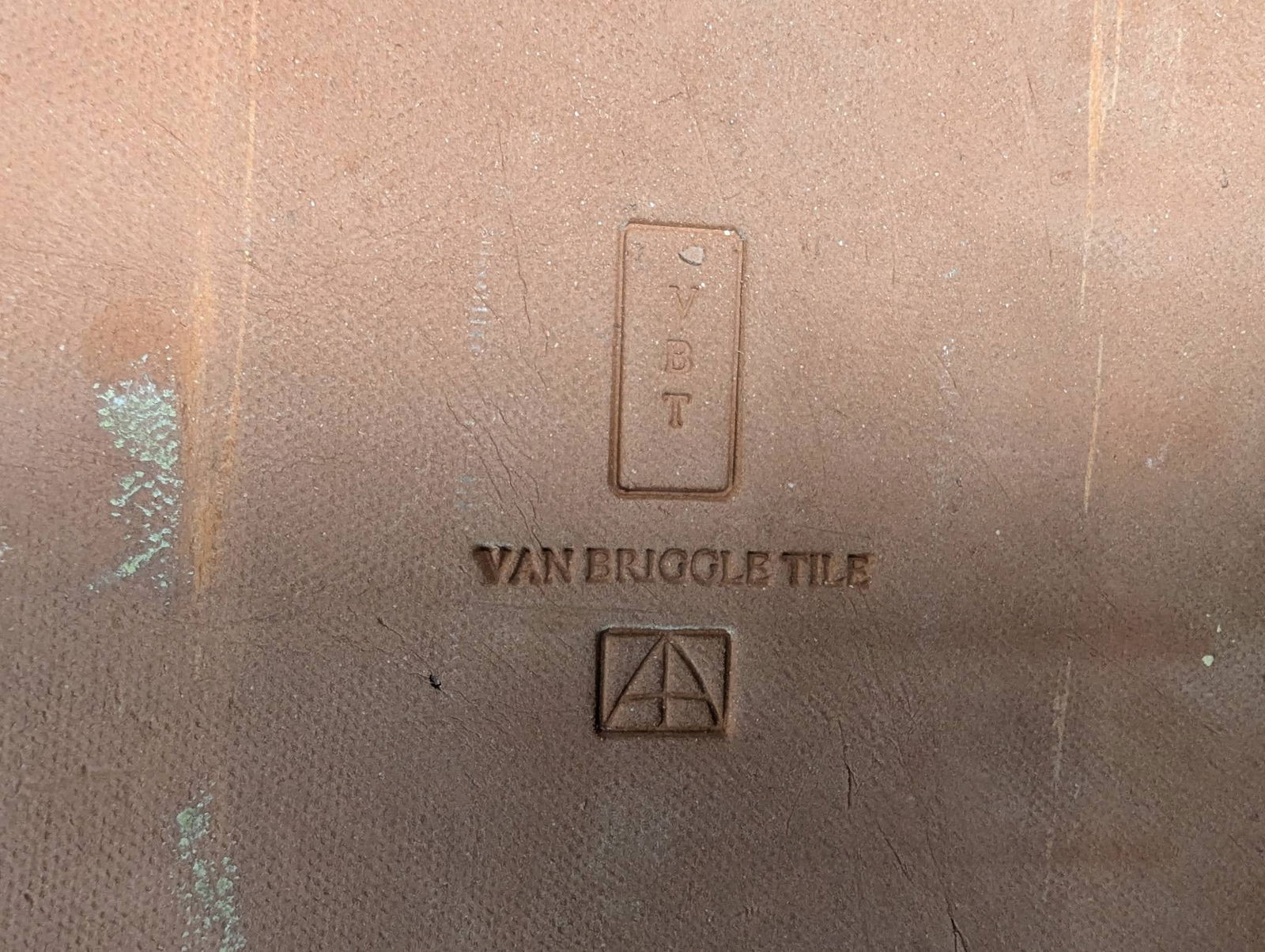 American Van Briggle Arts and Crafts Style Pottery Tile with Iris Motif - 5