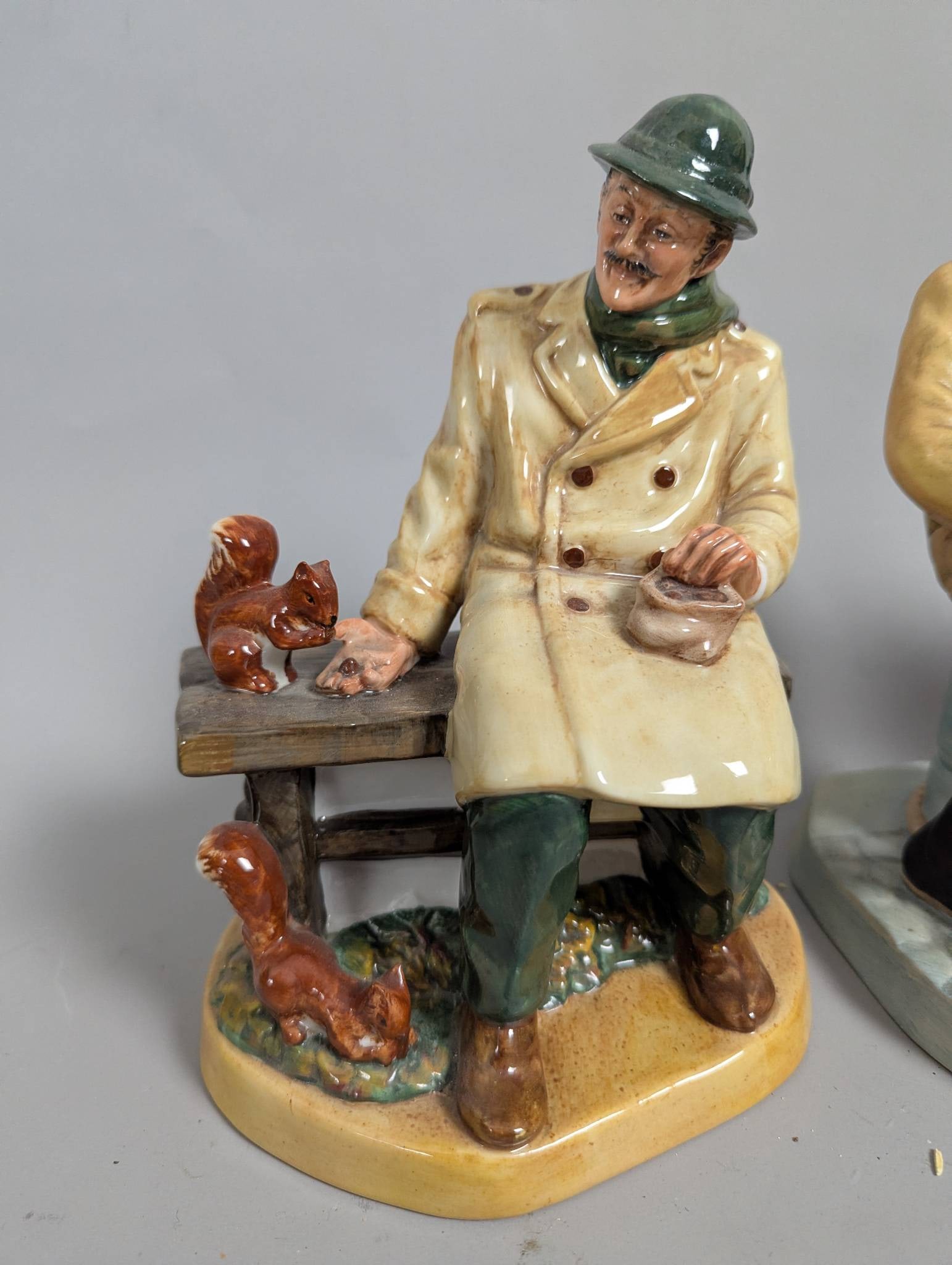 Royal Doulton Figurines Including The Helmsman Lunchtime The Seafarer and The Lobster Man - 4