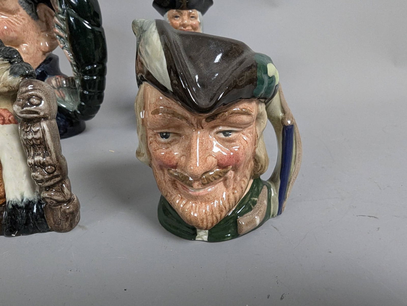 Royal Doulton Character Jugs Representing Various Figures - 2