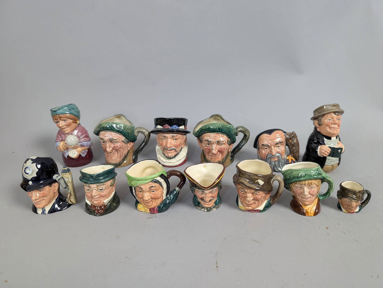 Royal Doulton Character Jugs and Miniature Mugs (1 of 9)