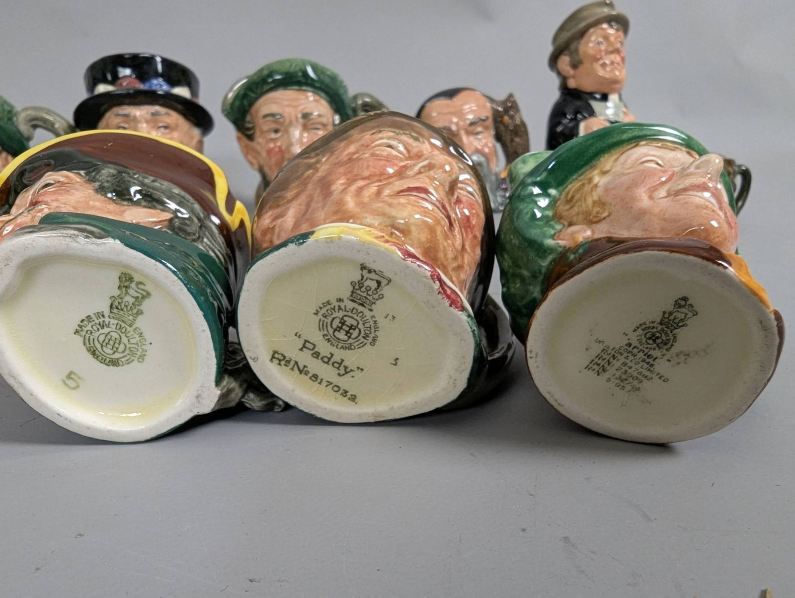 Royal Doulton Character Jugs and Miniature Mugs - 5