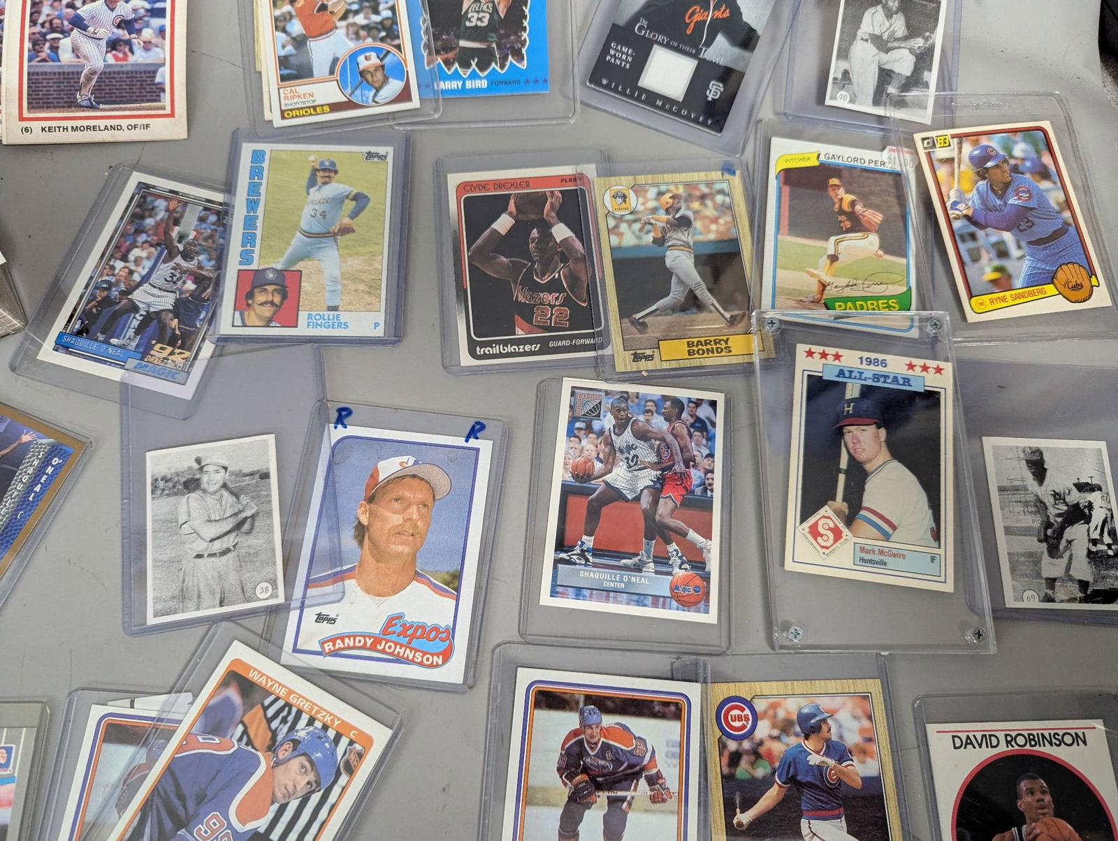 Sports Trading Cards Featuring Baseball and Basketball Players - 8