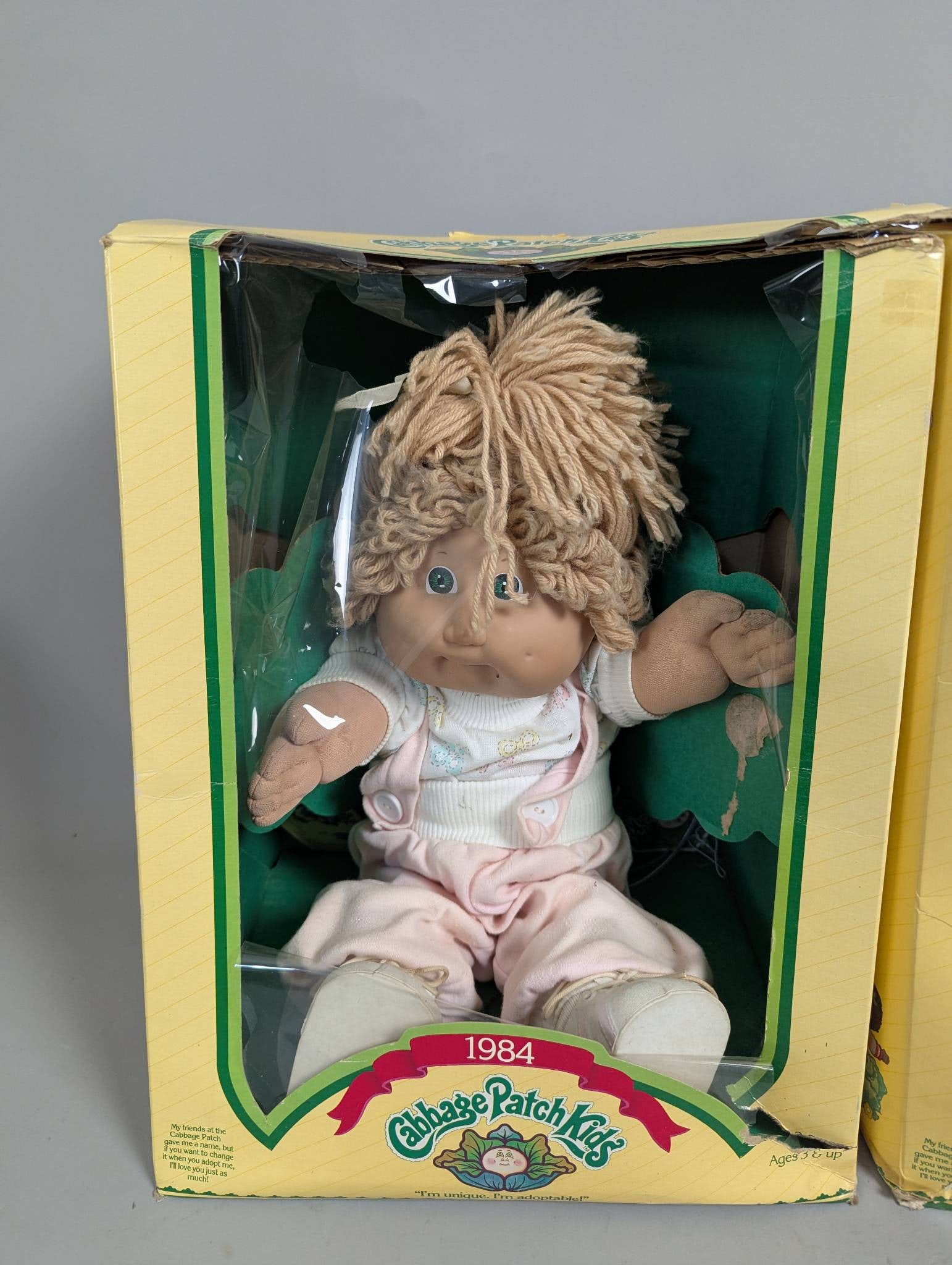 1984 Cabbage Patch Kids Dolls by Coleco with Original Boxes - 2