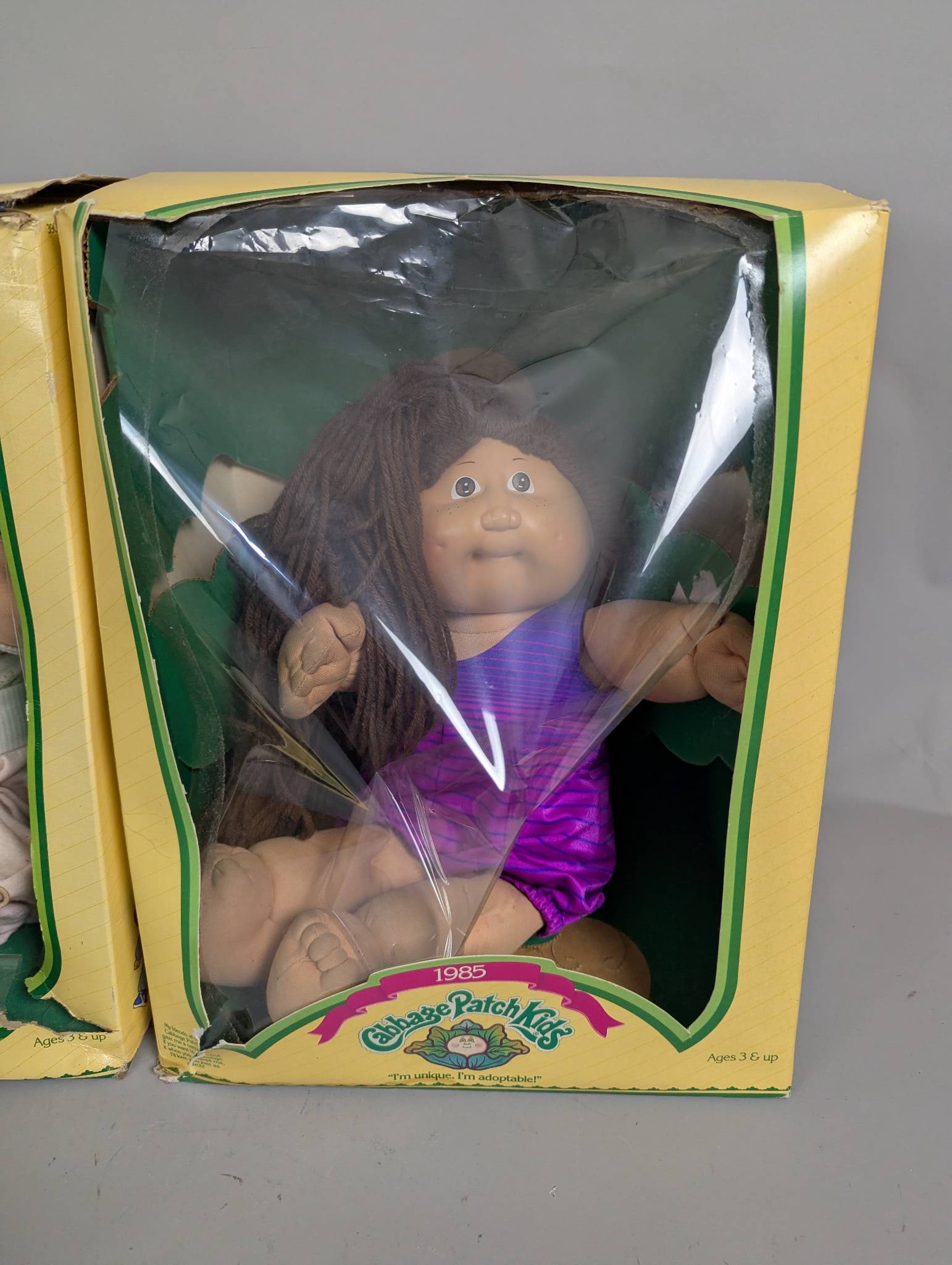 1984 Cabbage Patch Kids Dolls by Coleco with Original Boxes - 3