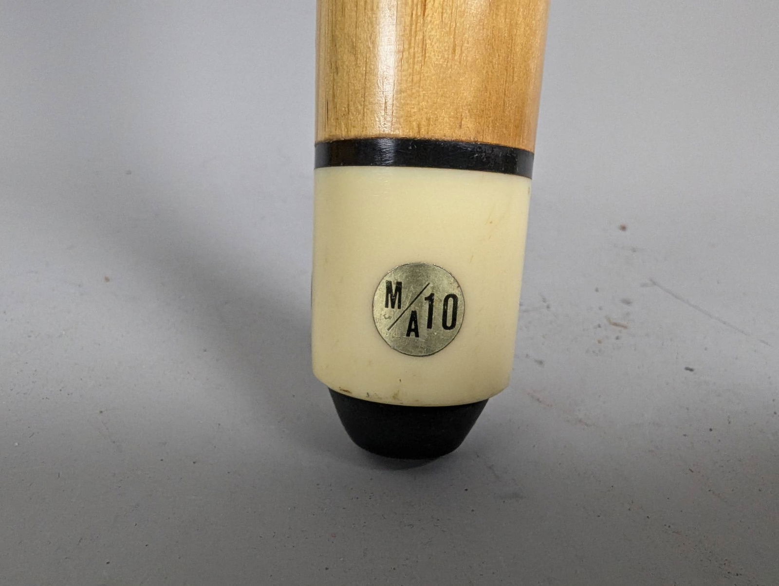 Wooden Pool Cue Stick by Adams with Decorative Inlays - 7