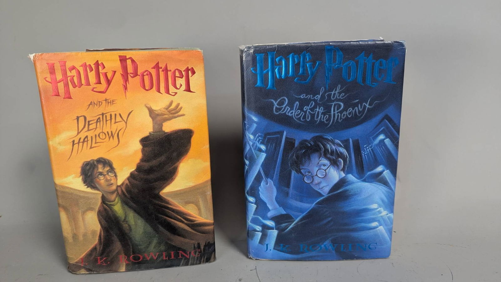 First Editions Harry Potter and the Deathly Hallows and the Order of the Phoenix (1 of 5)