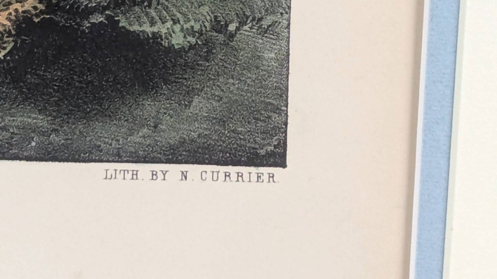 Currier and Ives American Country Life May Morning Hand-colored Lithograph - 11