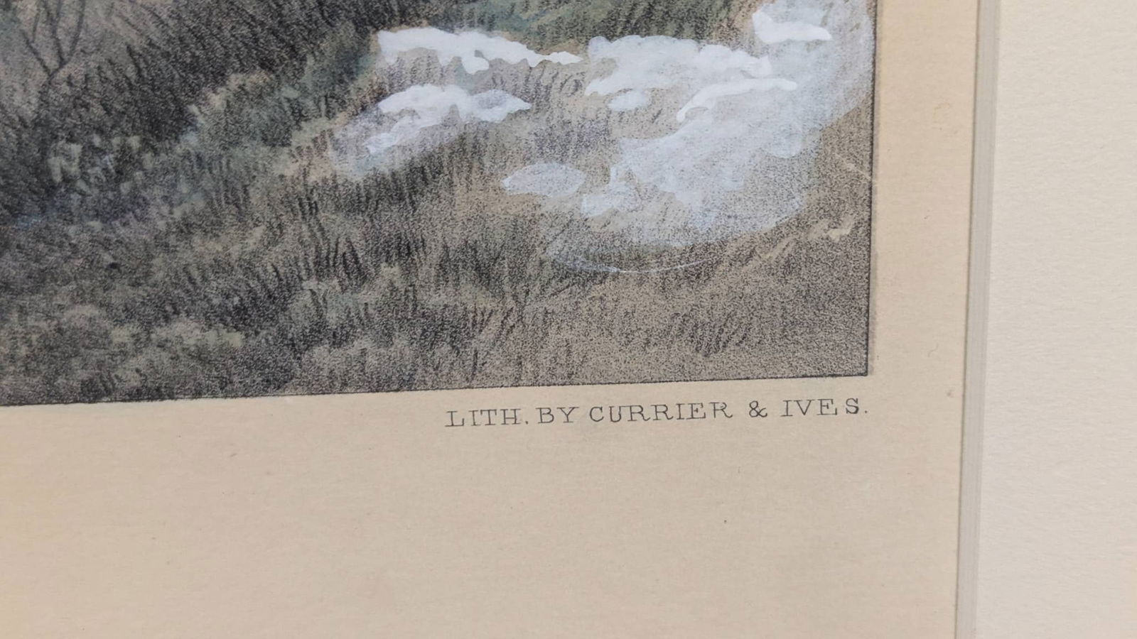 Winter In The Country Lithograph by G H Durrie Published by Currier and Ives - 11