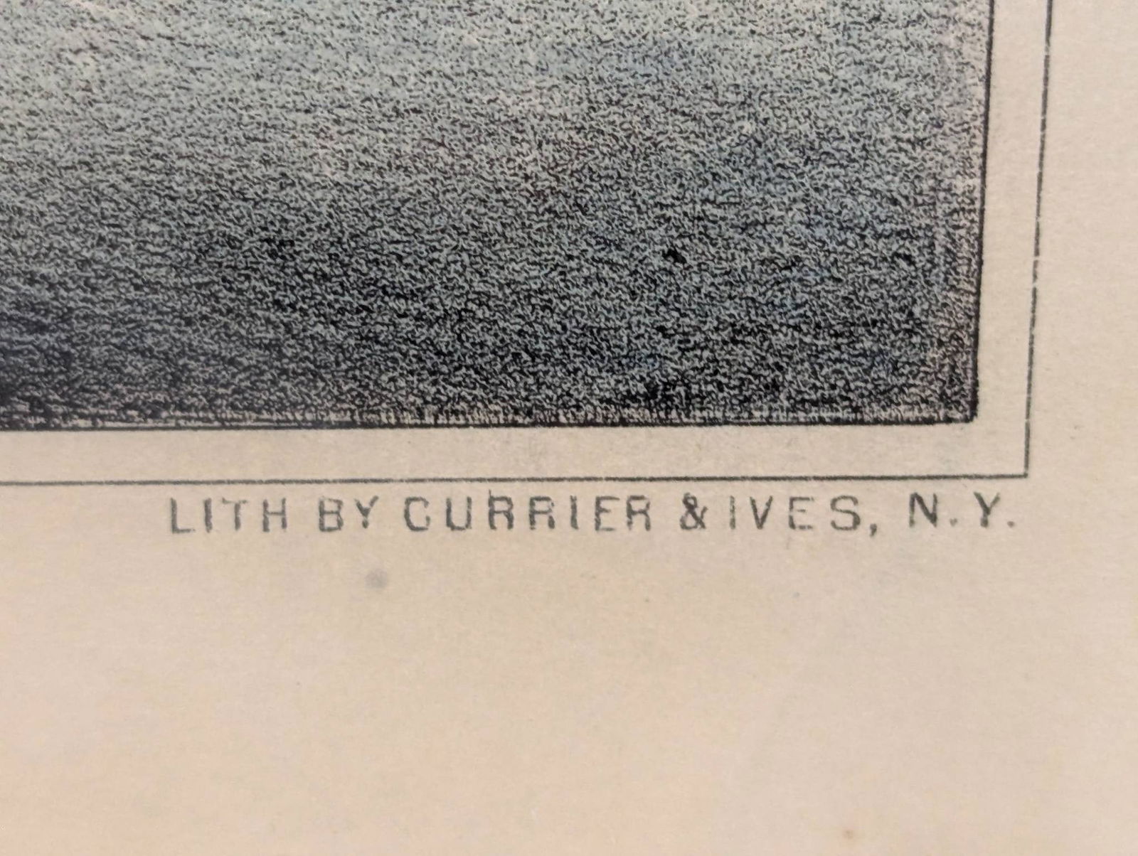 Winter Morning Feeding the Chickens Lithograph by Currier and Ives - 11