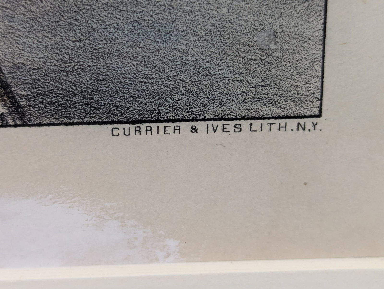 Currier and Ives Lithograph Winter Morning - 11