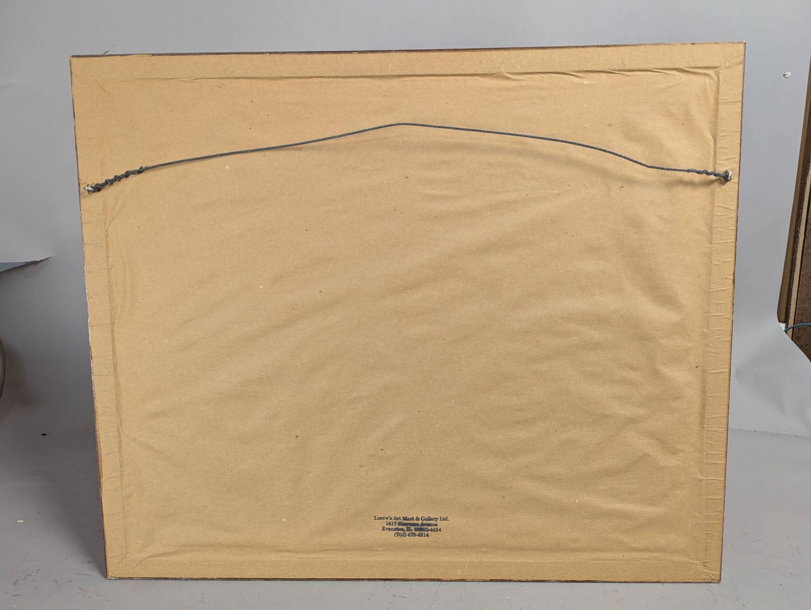 N Currier Lithograph Titled Winter Evening with Ornate Frame - 13