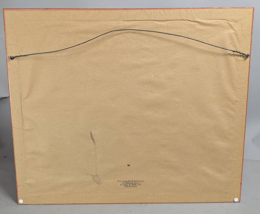 Lithograph by Currier and Ives Depicting Life in the Country Evening - 13