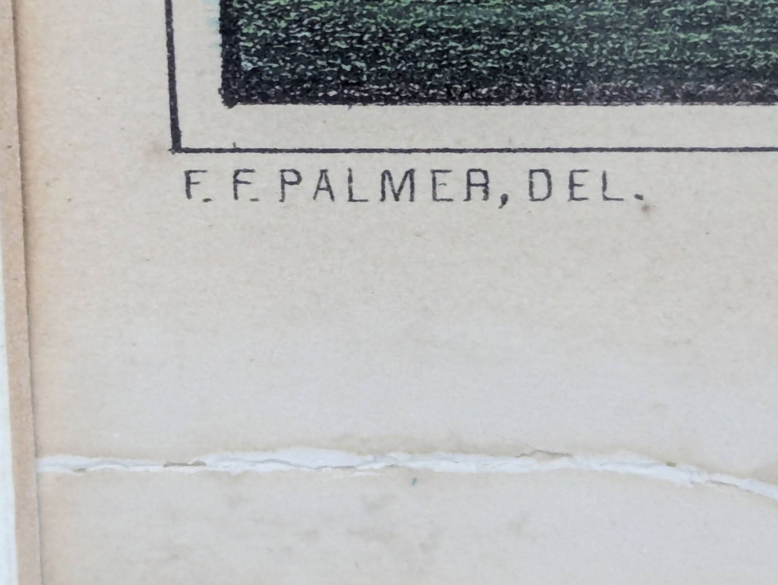 Lithograph by Currier and Ives Depicting Life in the Country Evening - 9