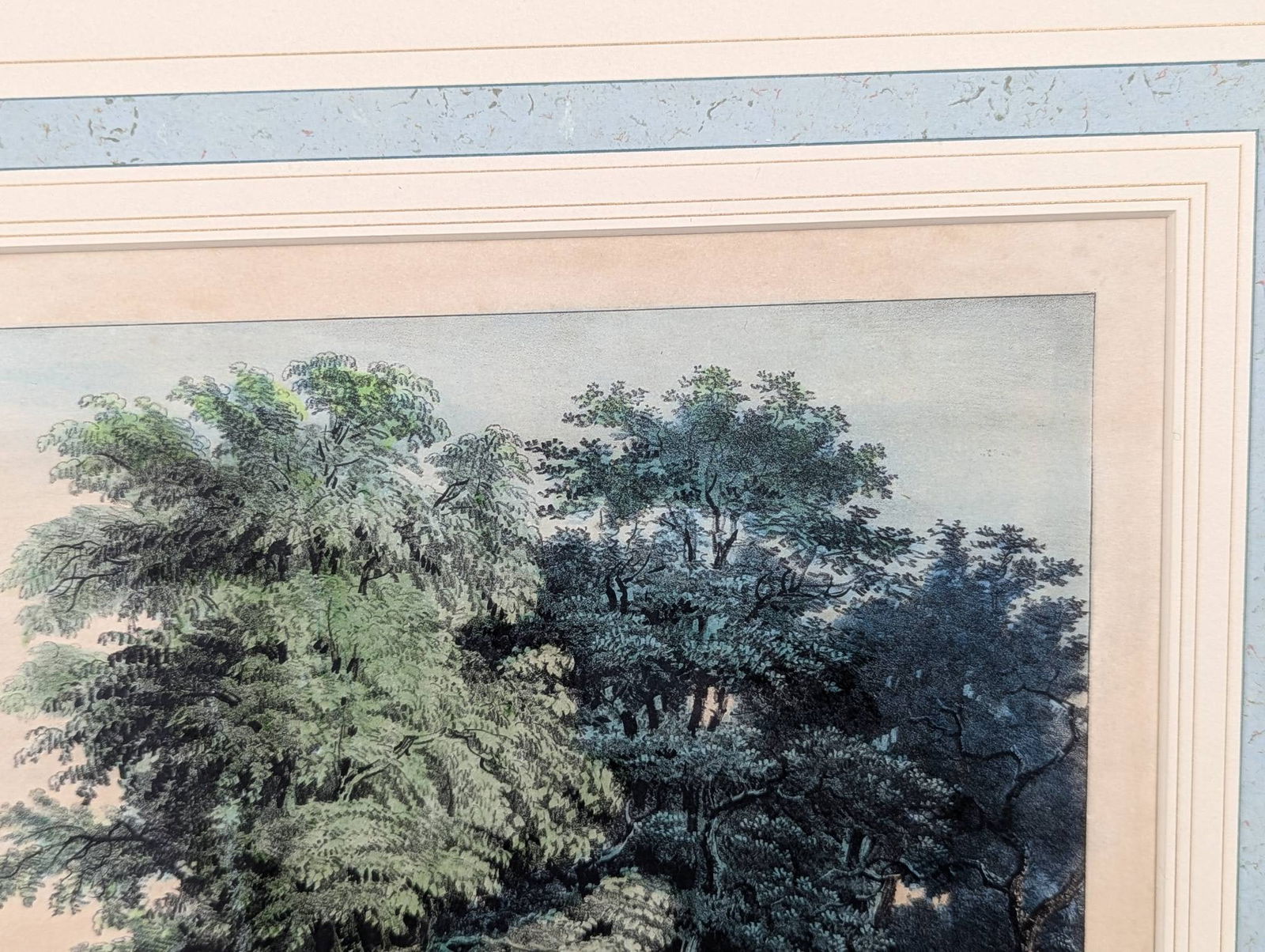 Lithograph by Currier and Ives Depicting Windsor Castle and Park - 5