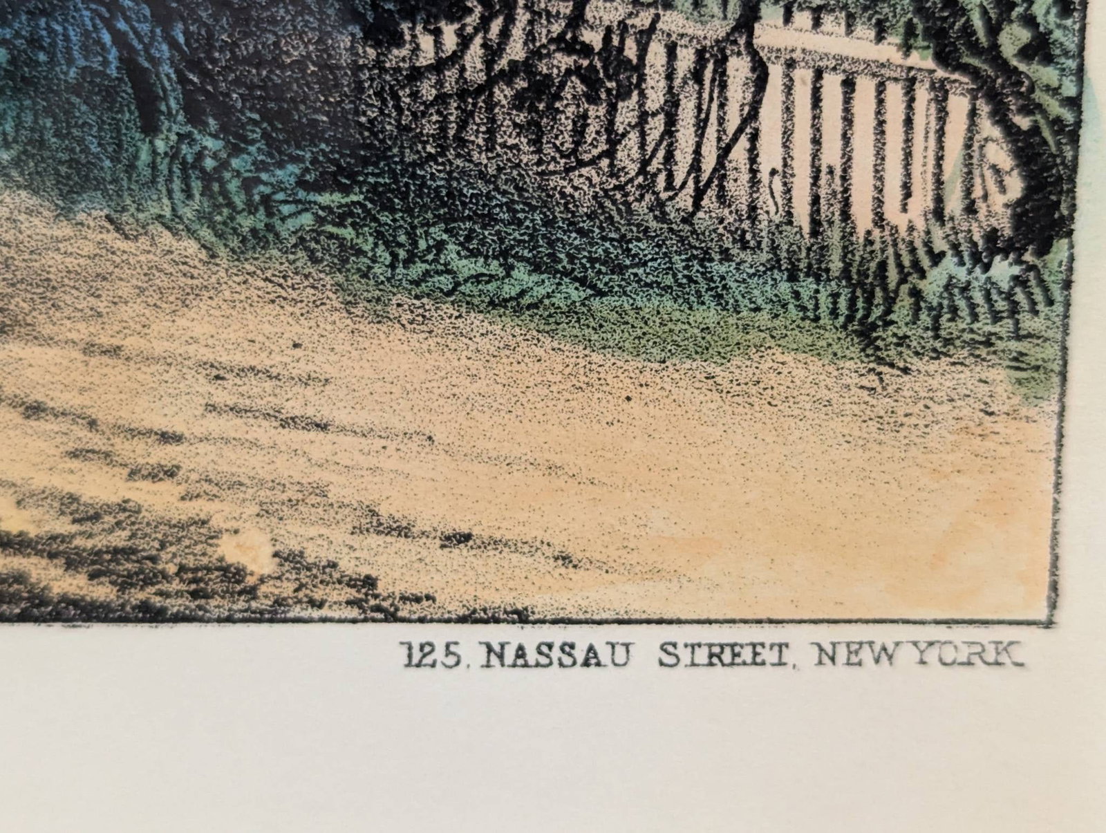 Currier and Ives Lithograph Depicting A Home on the Mississippi - 11