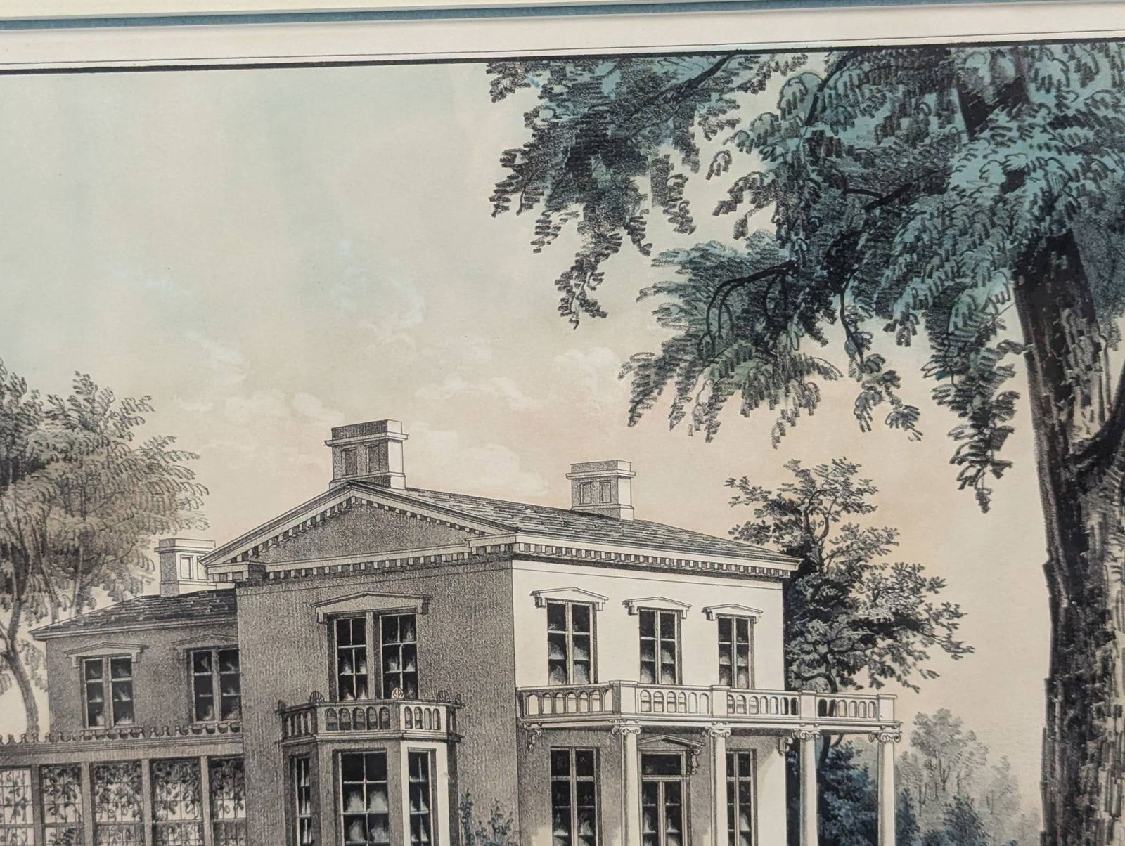 Lithograph by Currier and Ives Depicting Cottage Life in Summer - 4