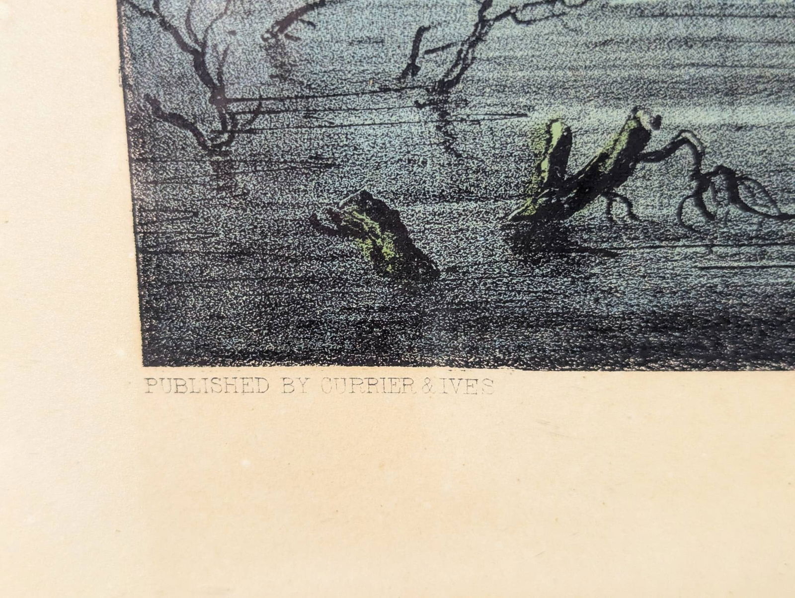 Lithograph Depicting Riverboats on the Mississippi - 9