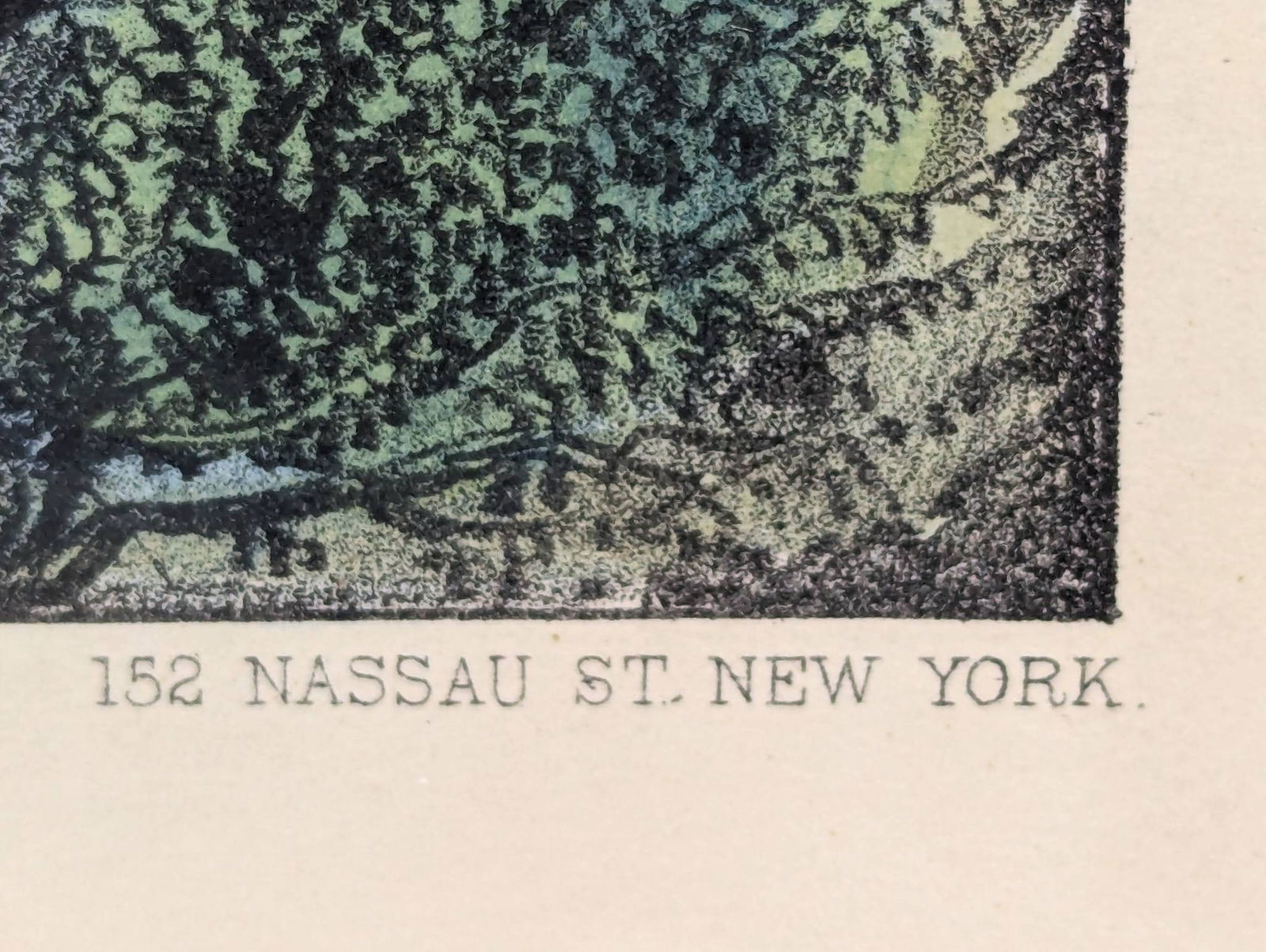 Currier and Ives Lithograph Depicting Train Route to California - 11