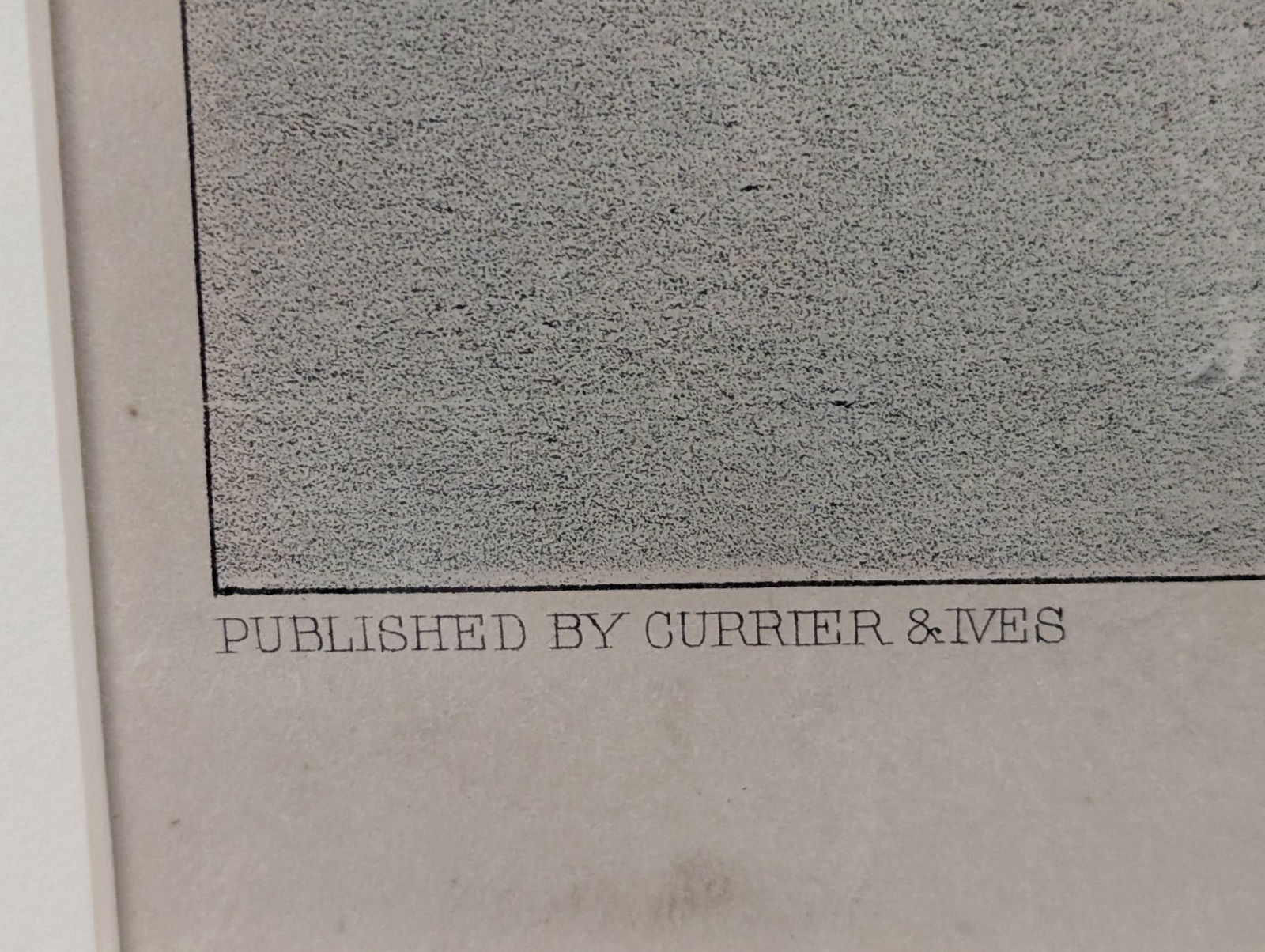 Currier and Ives Chromolithograph Titled Little Snowbird - 9