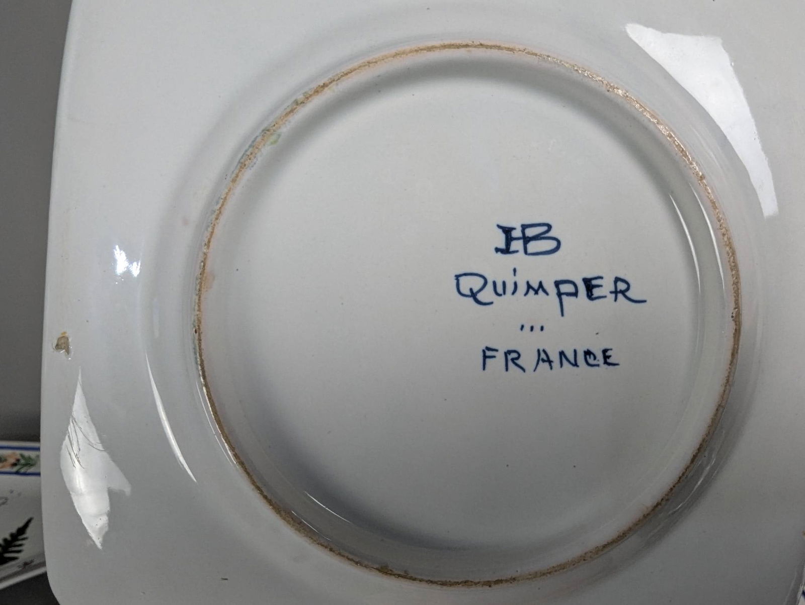 Henriot Quimper Breton Peasant Hand-Painted Faience Tea and Biscuit Service - 8