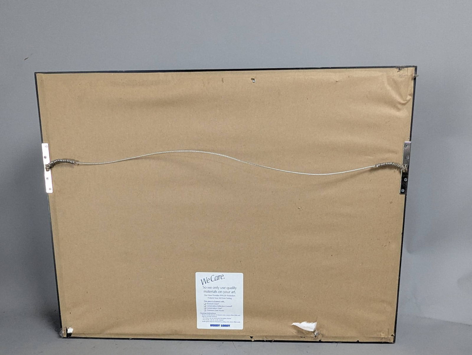 Shadow Box Display of Rocks, Minerals, and Possible Fossils in Wooden Frame - 8