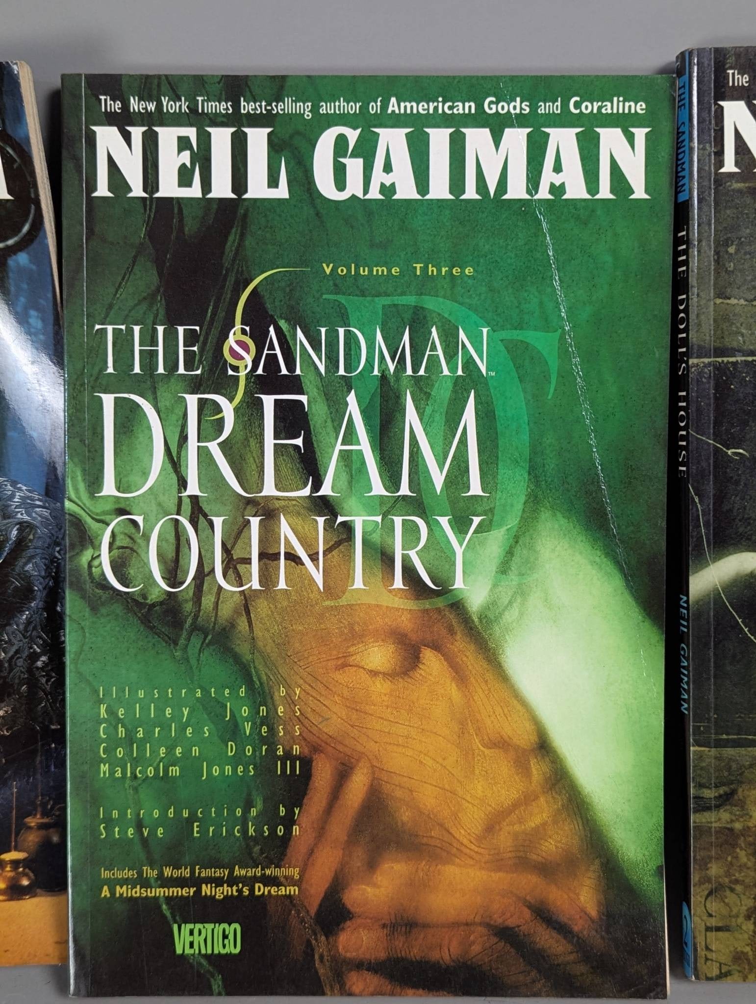 Four The Sandman Graphic Novels by Neil Gaiman - 4