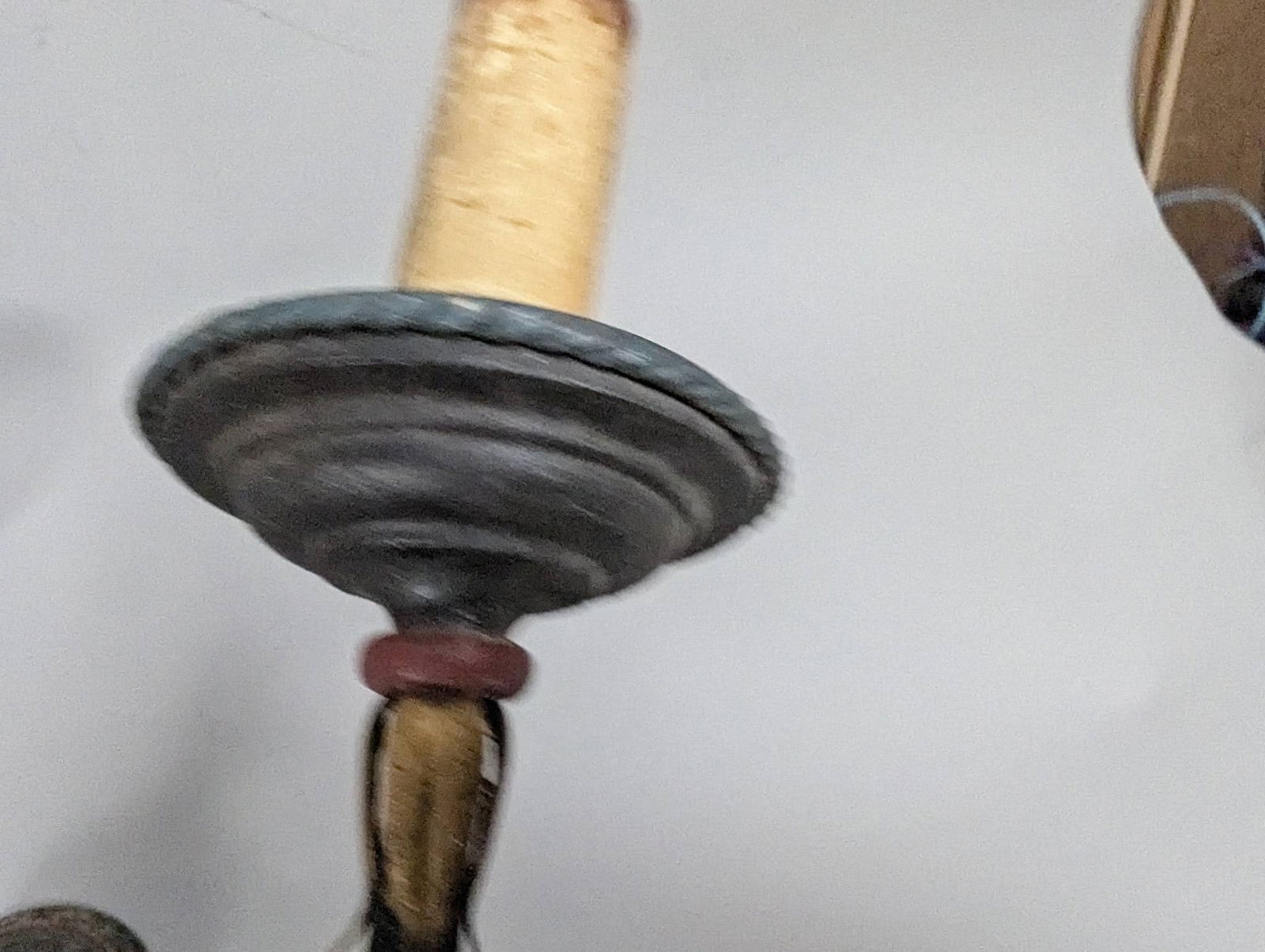 Wrought Iron Wall Sconces with Gilt Accents in Gothic Revival Style - 4