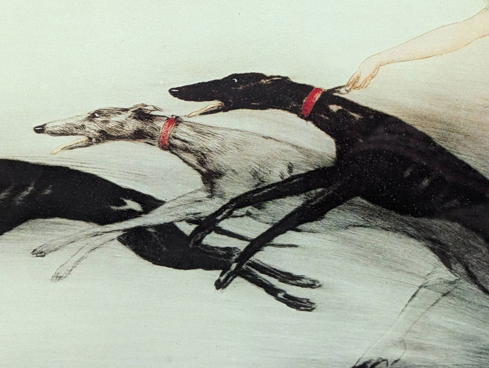 Print of Speed II Vitesse by Louis Icart in Art Deco Style - 7