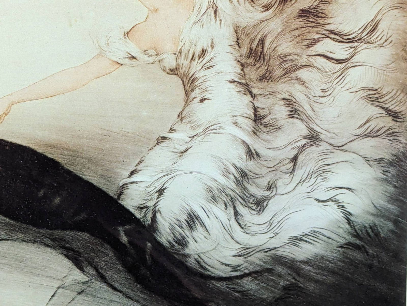 Print of Speed II Vitesse by Louis Icart in Art Deco Style - 8