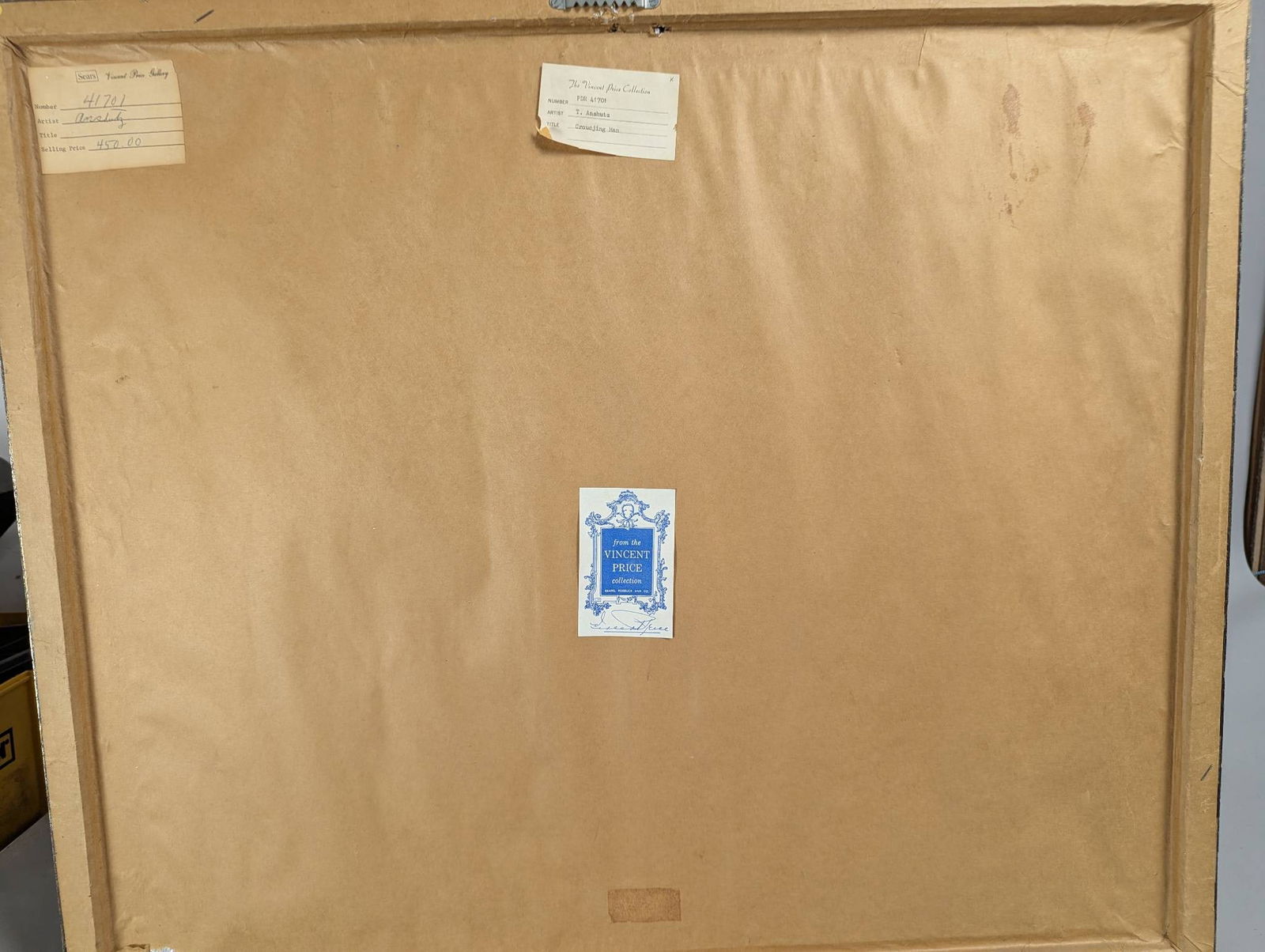 Charcoal on Paper by Thomas Pollock Anshutz Depicting a Crouching Male Figure - 15