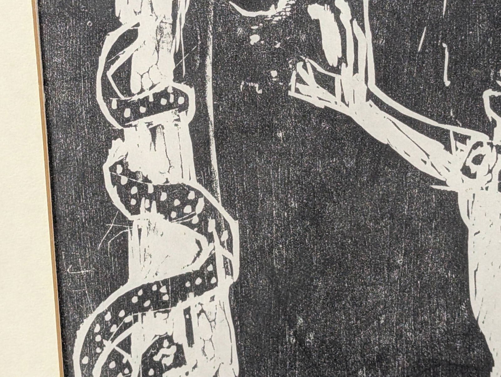 Woodblock Print Depicting Adam and Eve in Garden of Eden - 5