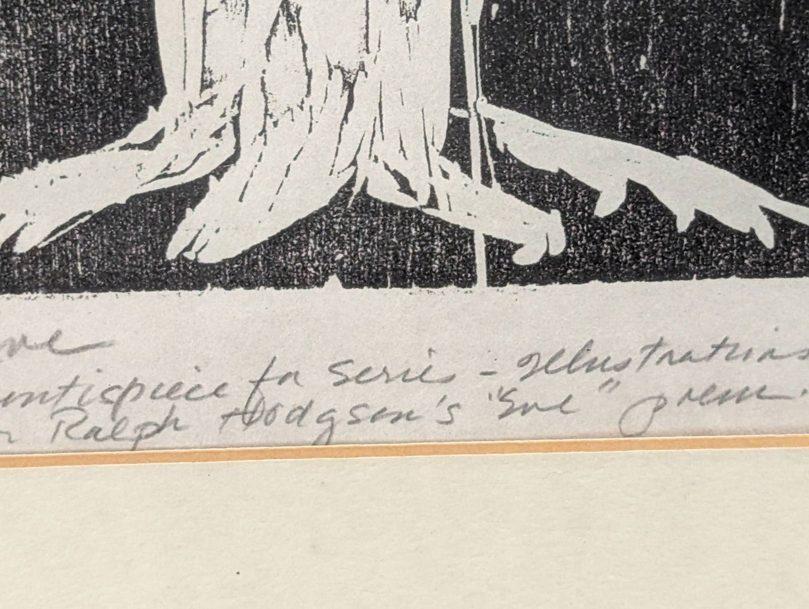 Woodblock Print Depicting Adam and Eve in Garden of Eden - 9