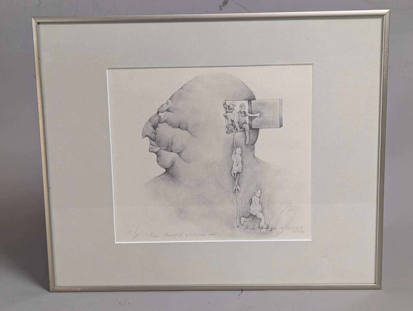 John DeAmicis The Thought Escapes Me Signed Artist Proof (1 of 11)