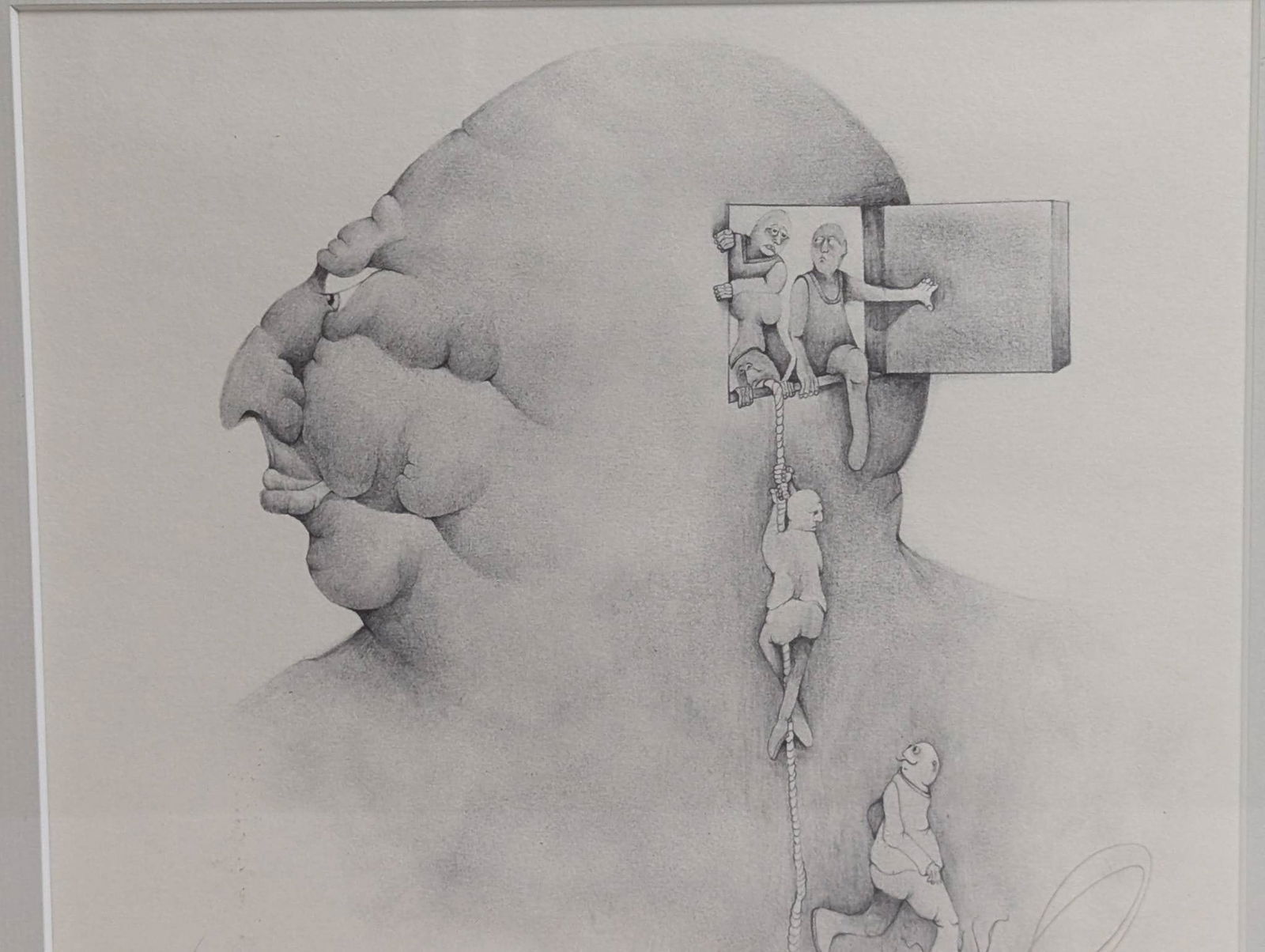 John DeAmicis The Thought Escapes Me Signed Artist Proof - 2