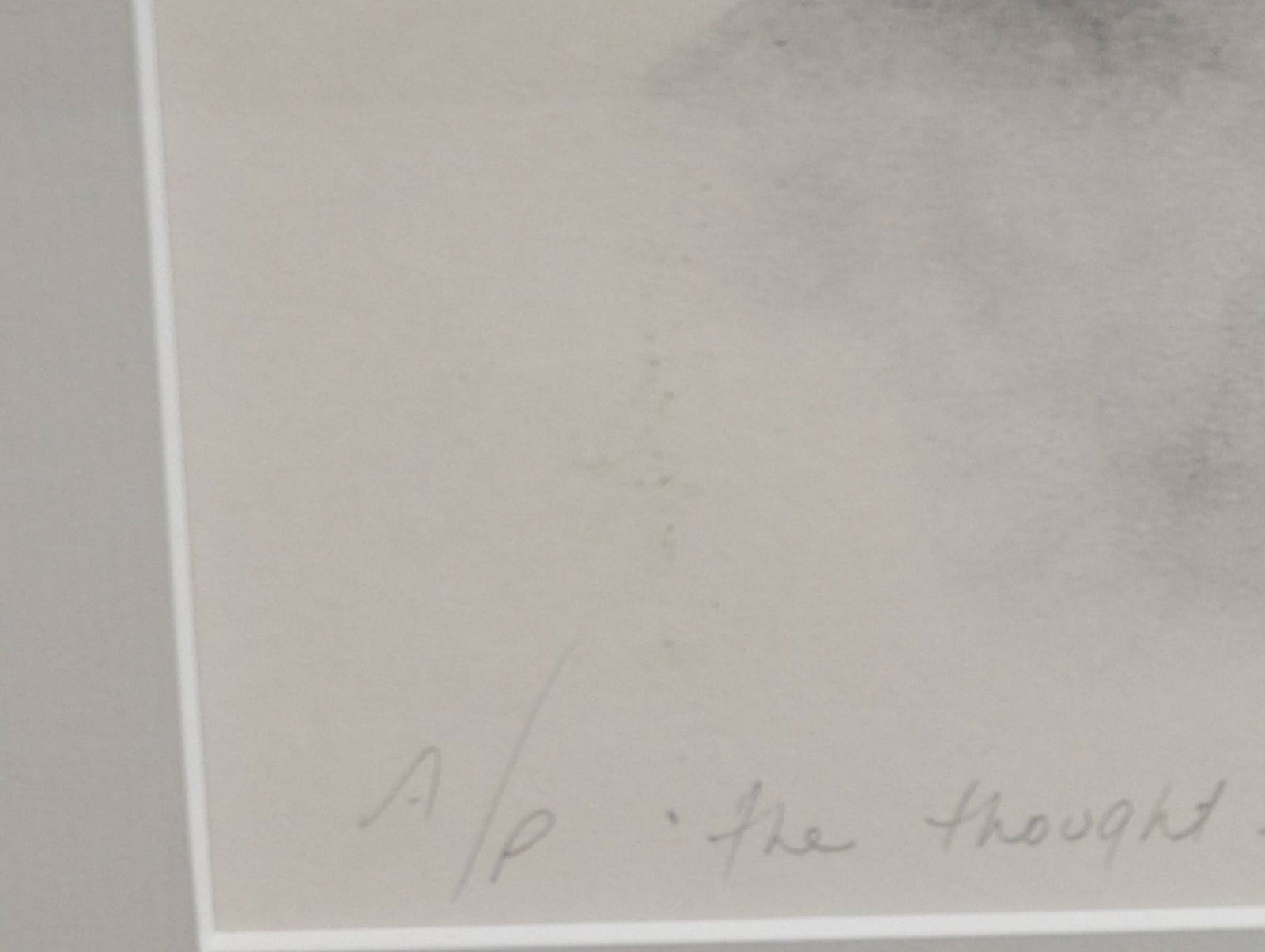 John DeAmicis The Thought Escapes Me Signed Artist Proof - 5