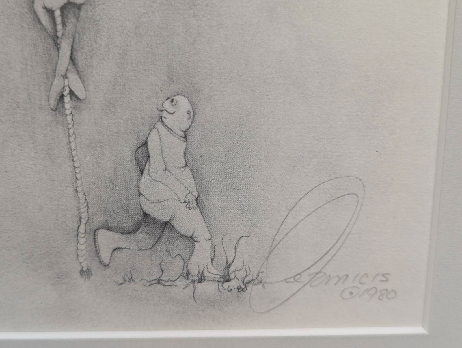 John DeAmicis The Thought Escapes Me Signed Artist Proof - 9