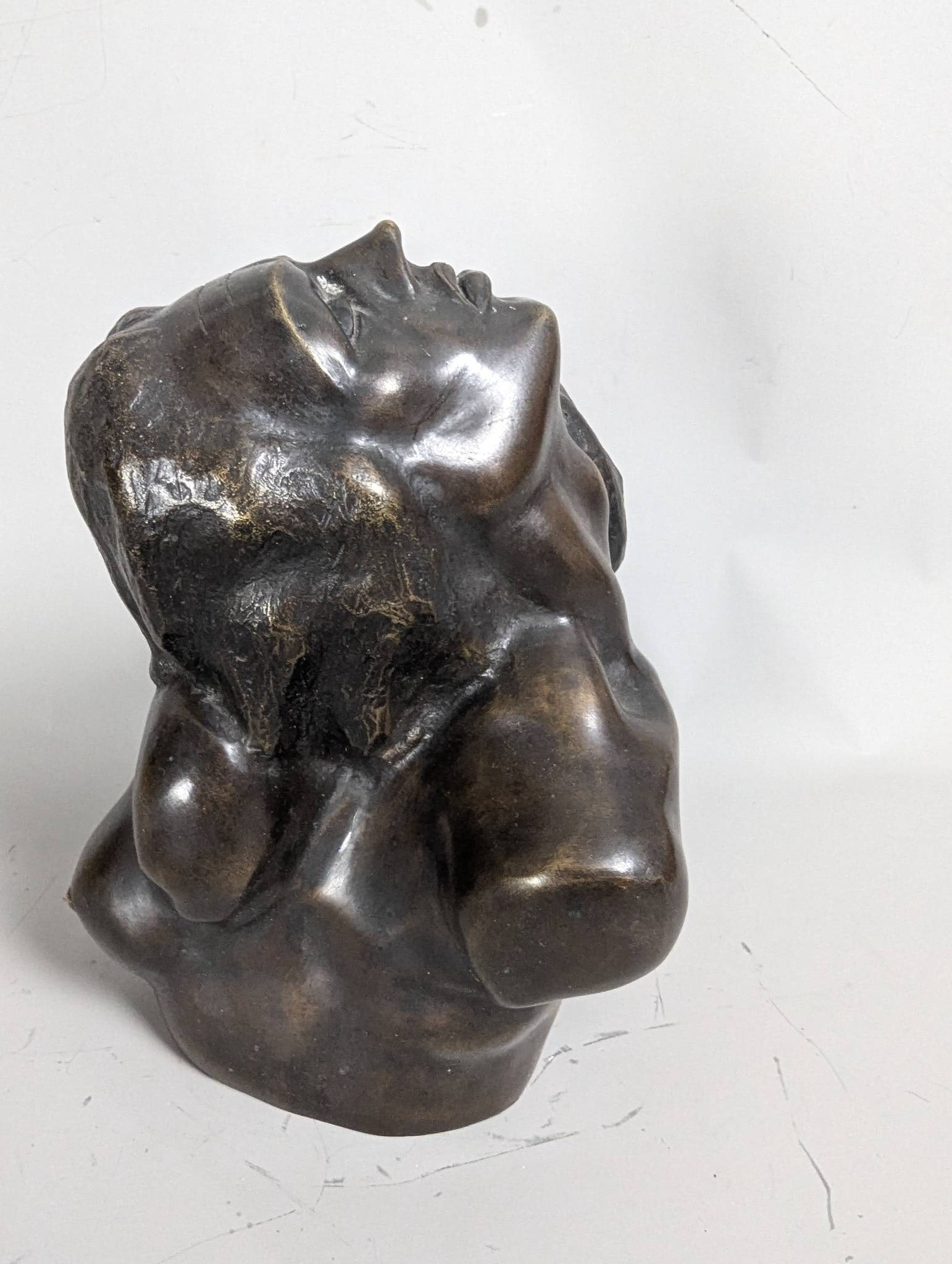 Bronze Sculpture Duo by Victor Salmones Signed Limited Edition - 4