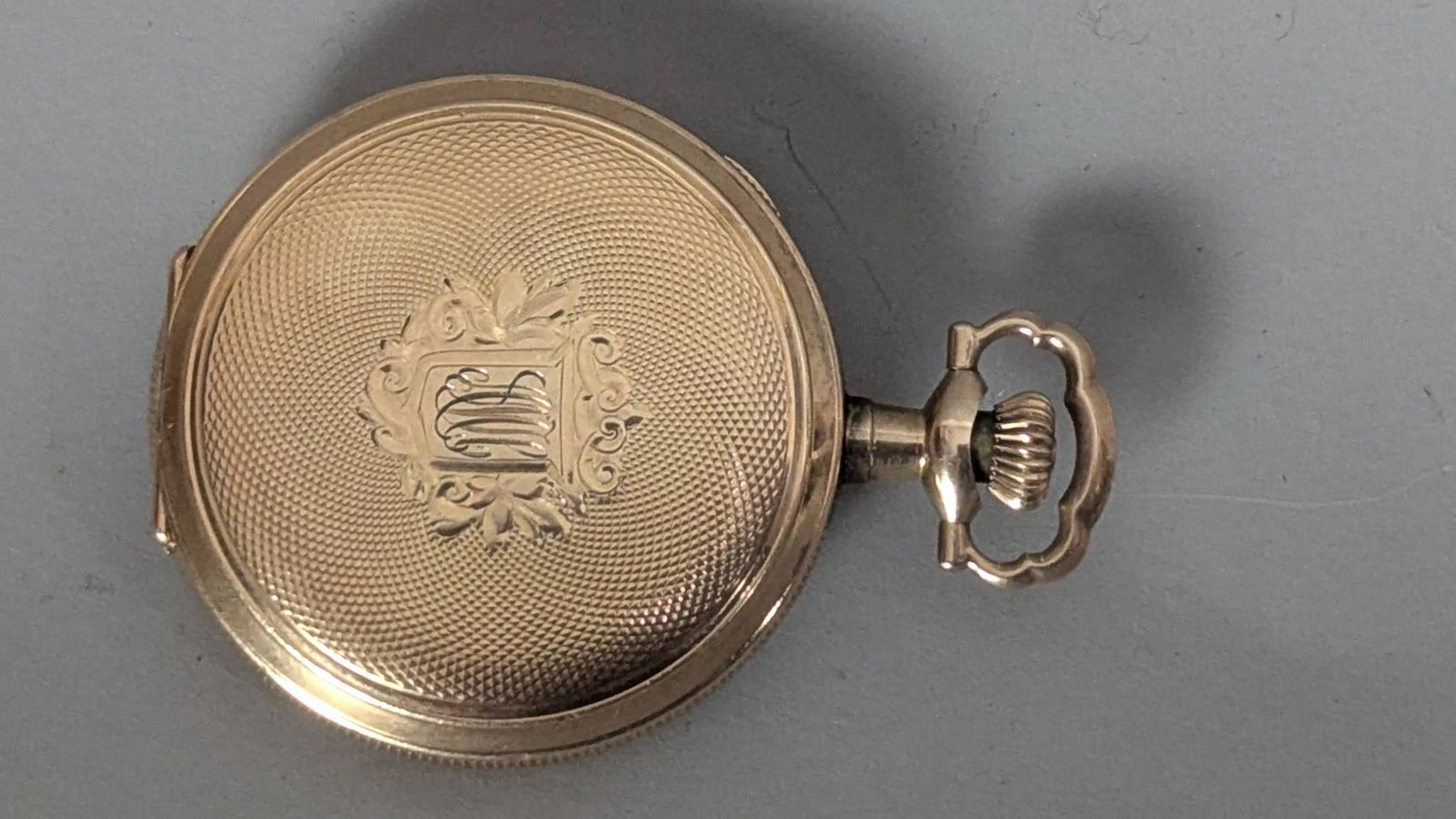 Gold Filled Pocket Watch by Elgin for C D Peacock - 4