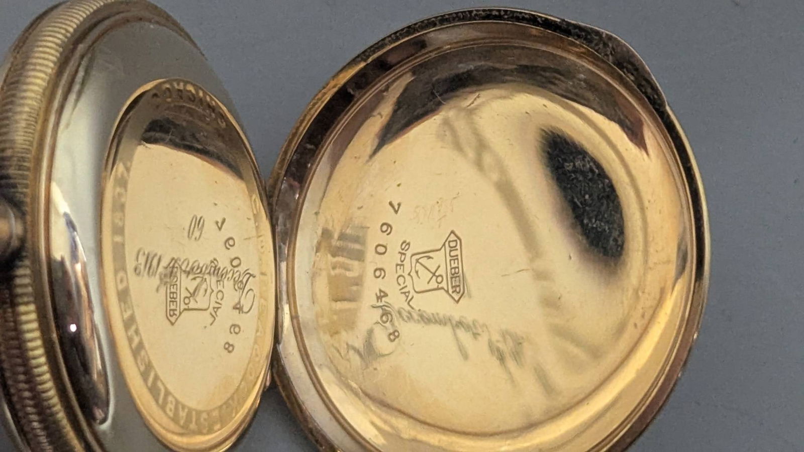 Gold Filled Pocket Watch by Elgin for C D Peacock - 6