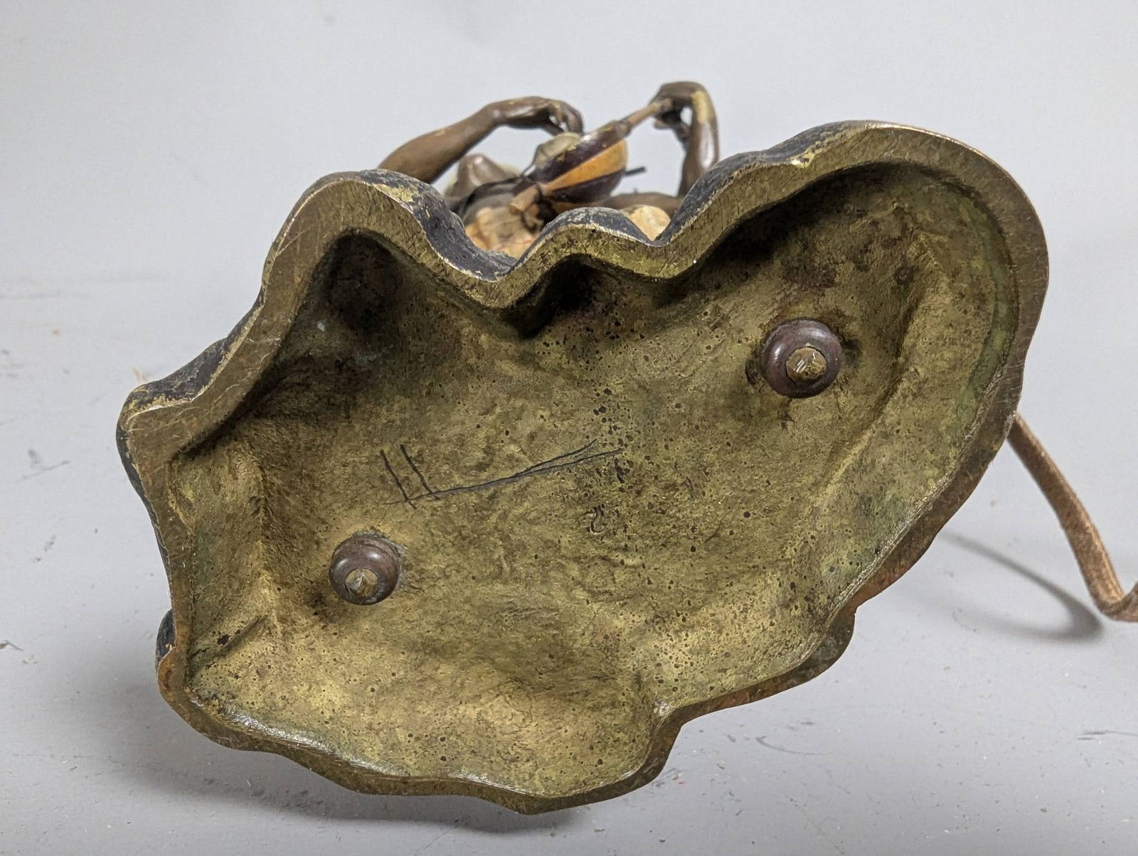 Cold-Painted Bronze Sculpture by Franz Xavier Bergmann Depicting Orientalist Figure - 7