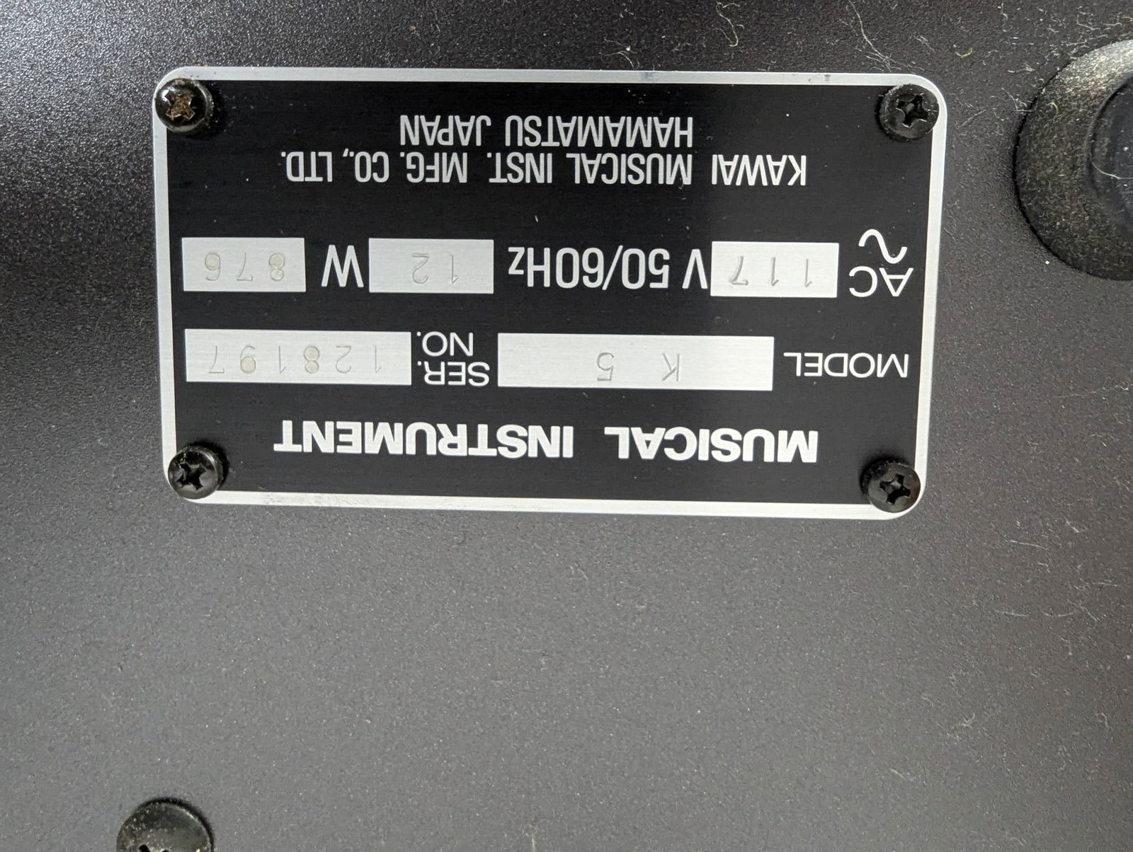 Kawai K5 Digital Multi-Dimensional Synthesizer with Stand - 8