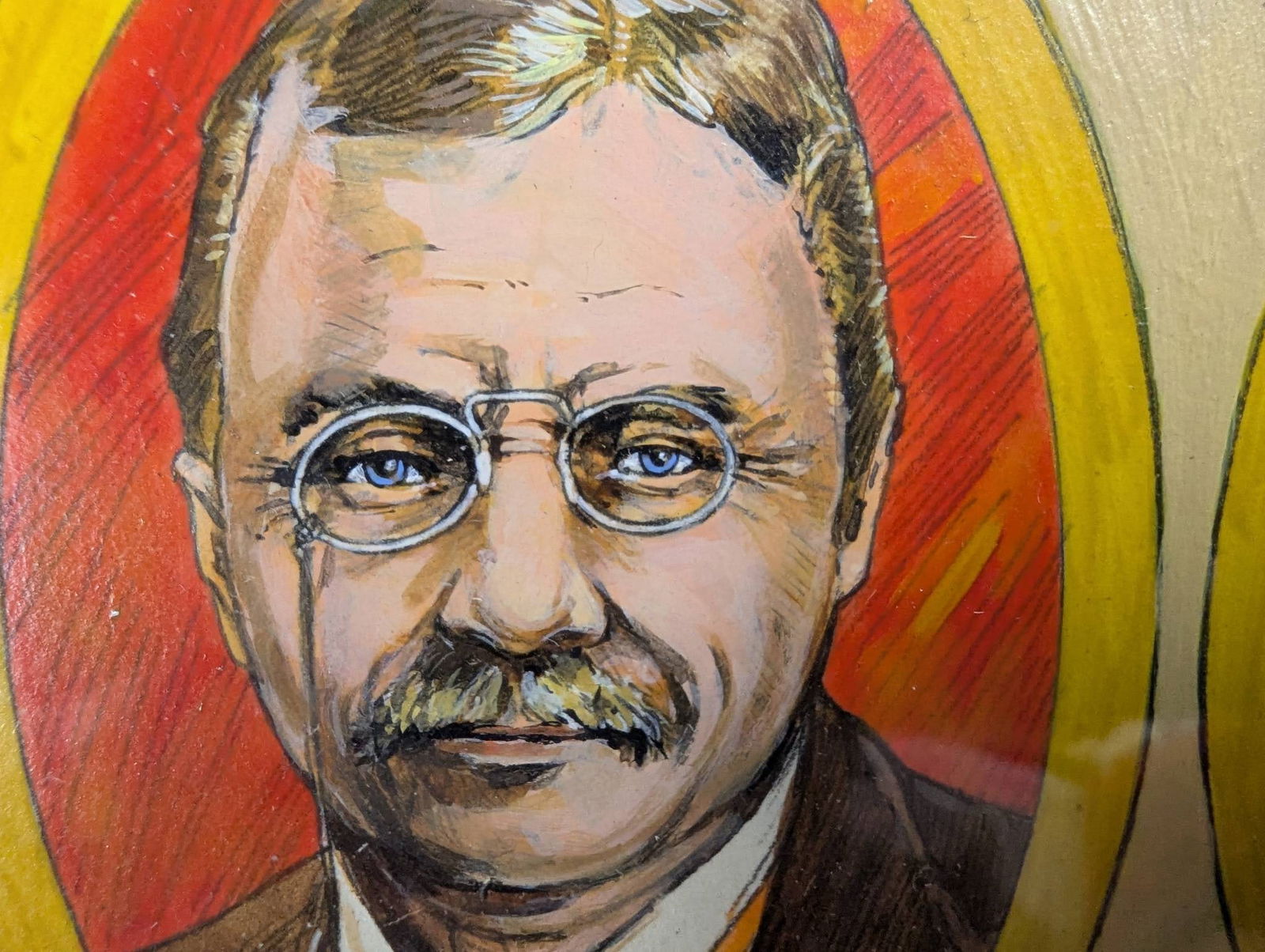 Acrylic on Paper Depicting Various Scenes of Panama Canal Construction in Frame - 10