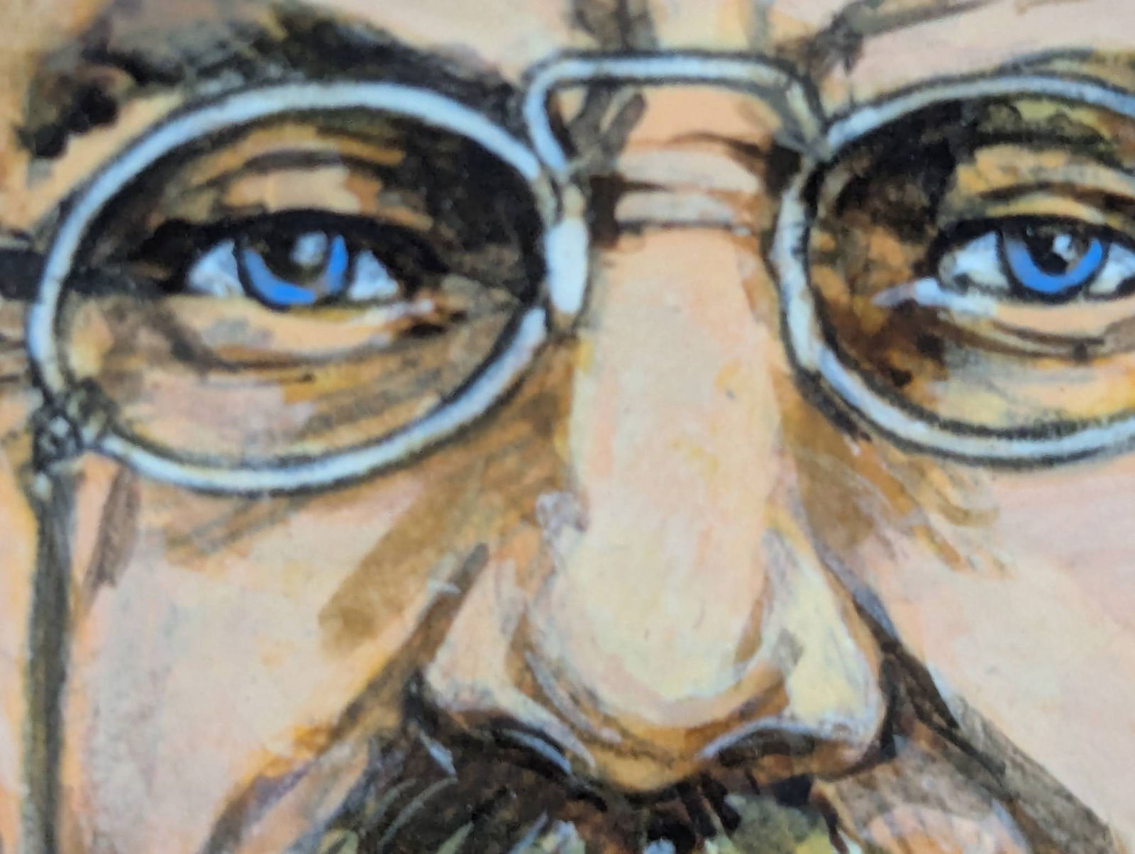 Acrylic on Paper Depicting Various Scenes of Panama Canal Construction in Frame - 9