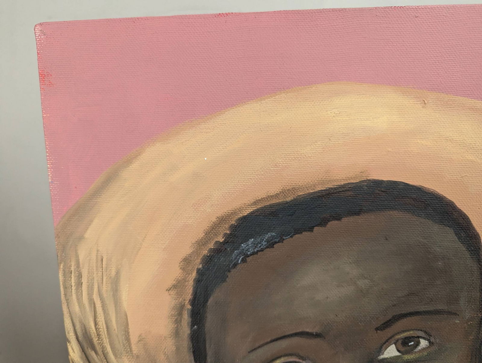 Painting of a Man in a Straw Hat by Sheehan - 2